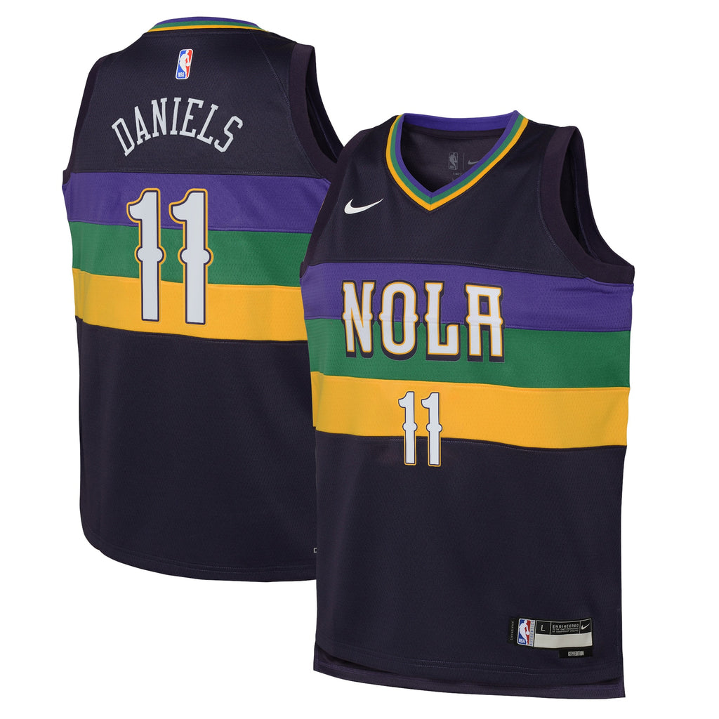 Dyson Daniels New Orleans Pelicans City Edition Swingman Jersey - Purple - Youth
