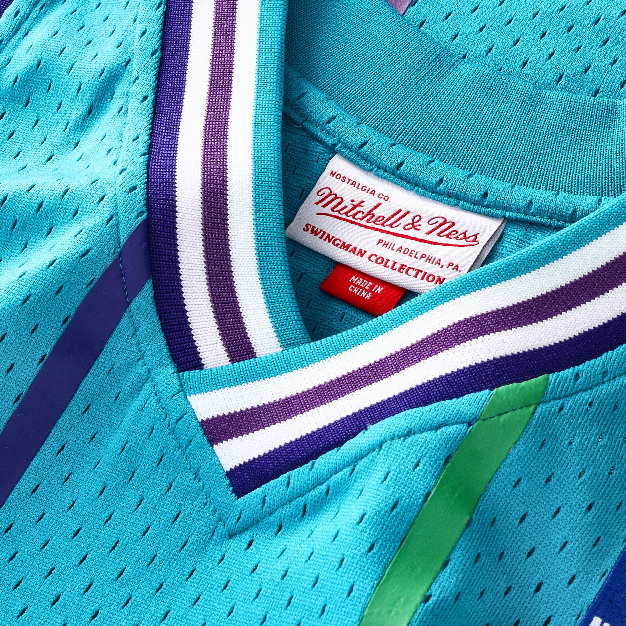 Alonzo Mourning Charlotte Hornets Swingman Jersey