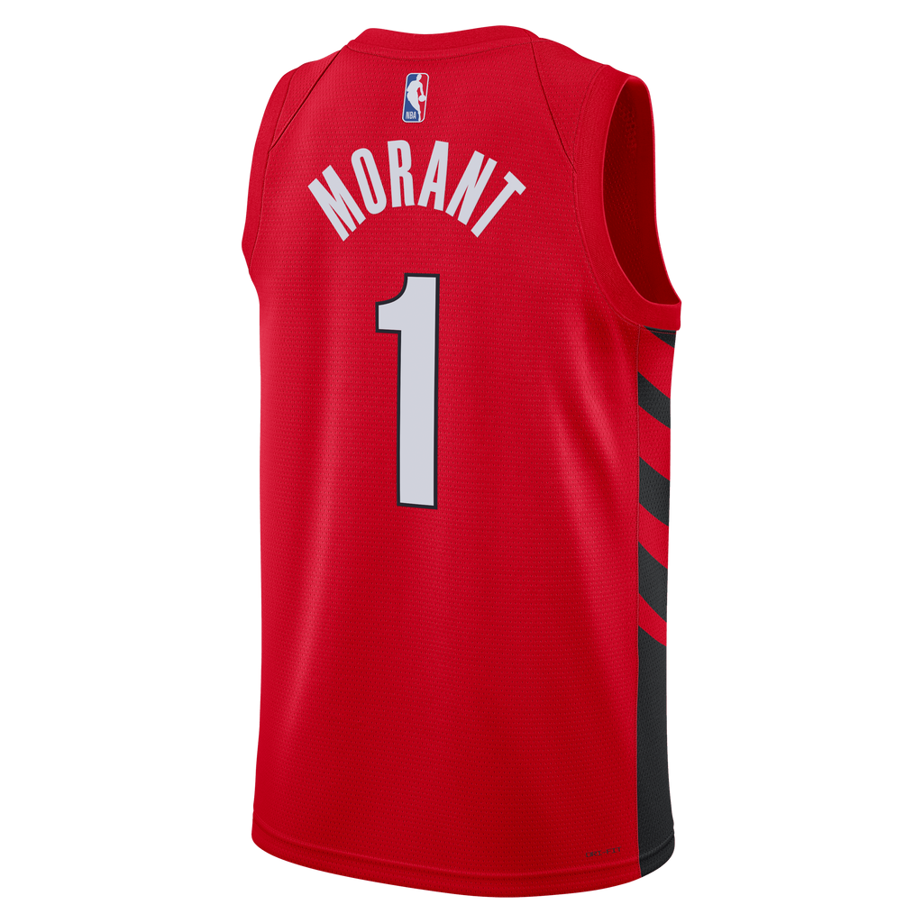 Ja Morant Portland Trail Blazers Statement Edition Swingman Jersey - Red - Unisex