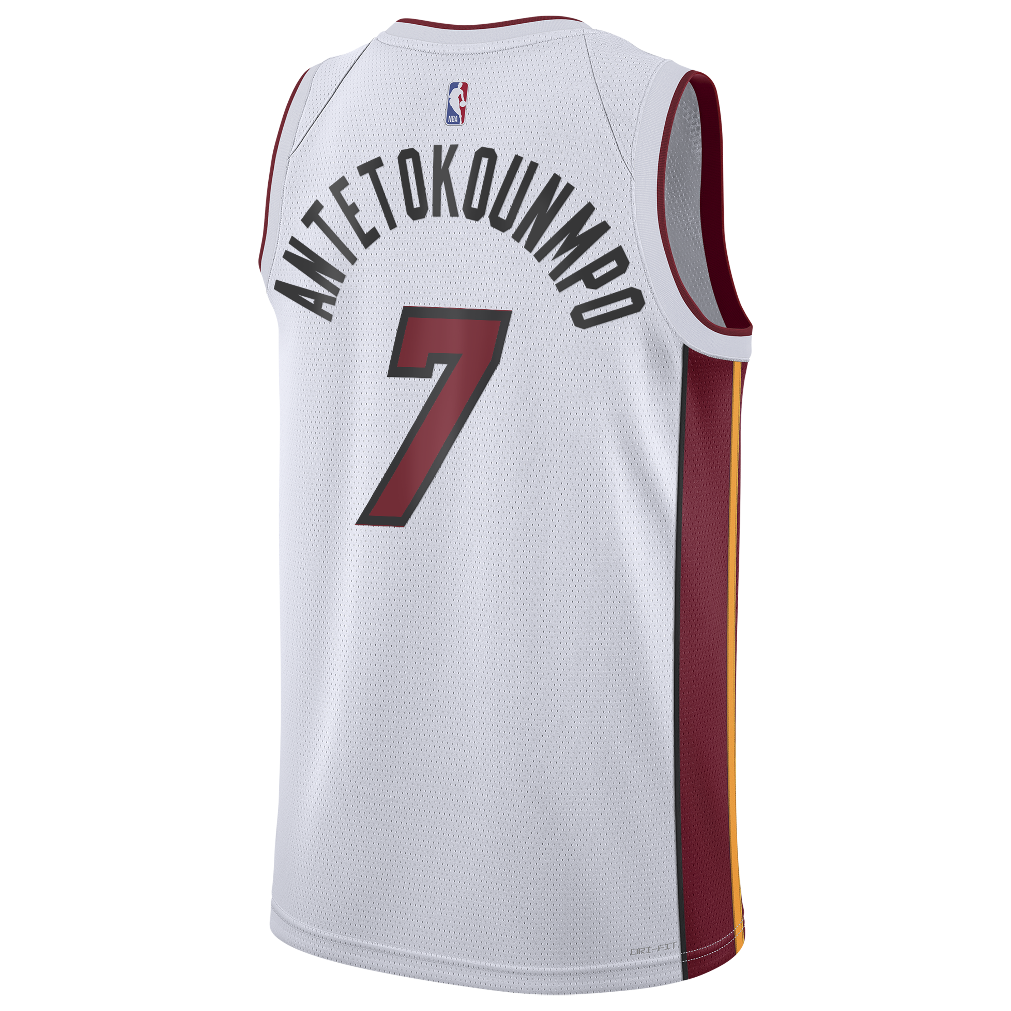 Giannis Antetokounmpo Miami Heat Association Edition Swingman Jersey - White - Youth