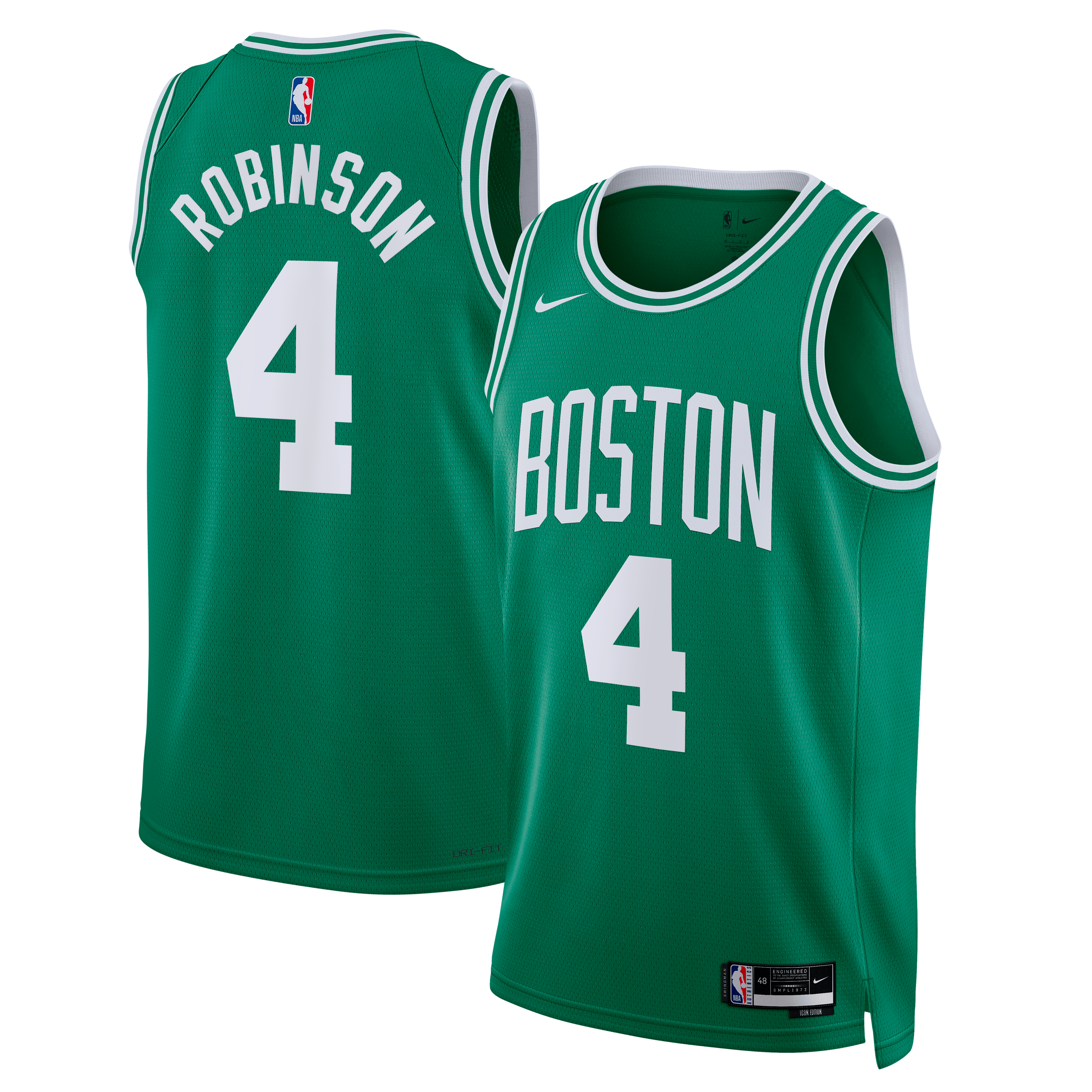 Mitchell Robinson Boston Celtics Icon Edition Swingman Jersey - Kelly Green - Unisex