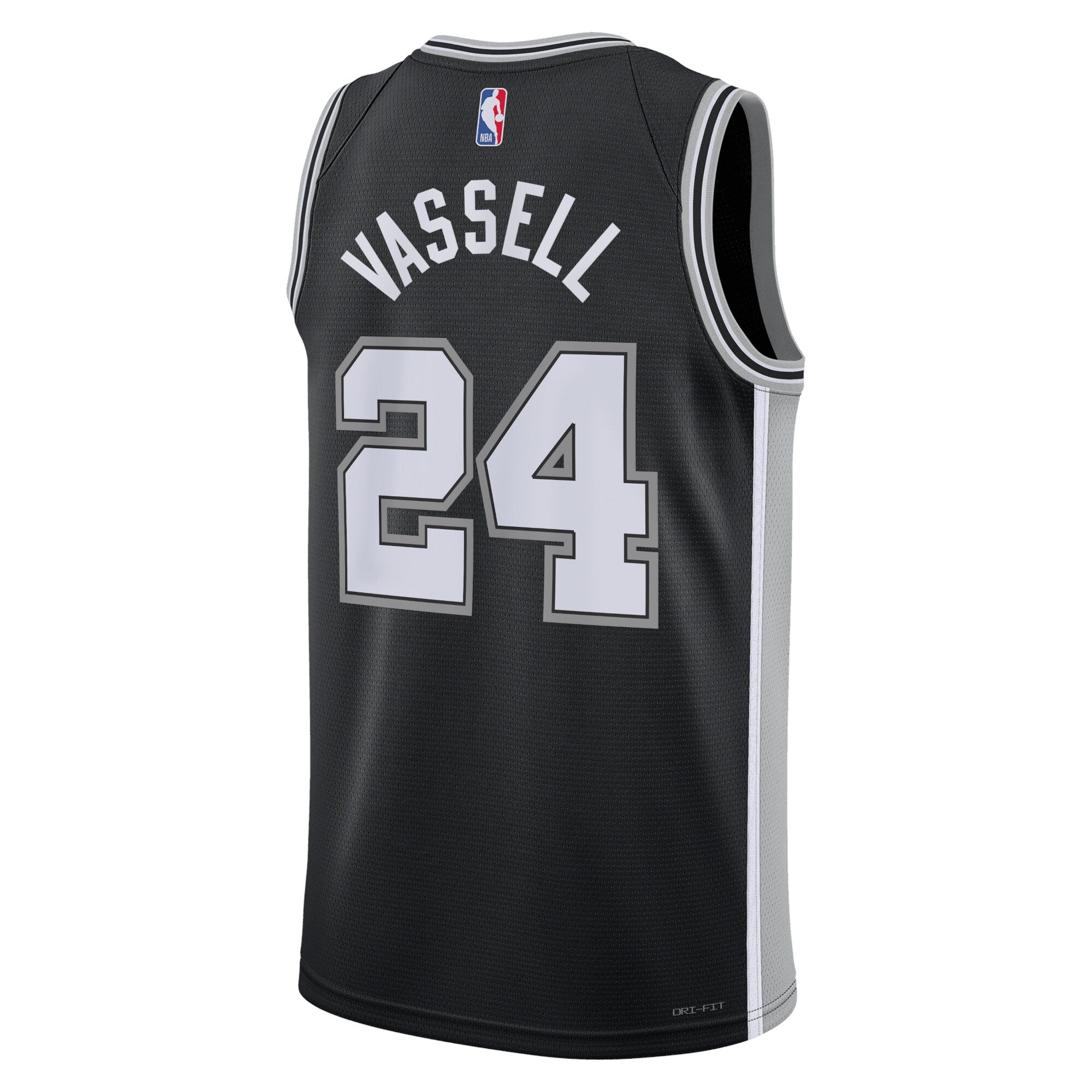 Devin Vassell San Antonio Spurs Icon Edition Swingman Jersey - Black - Unisex