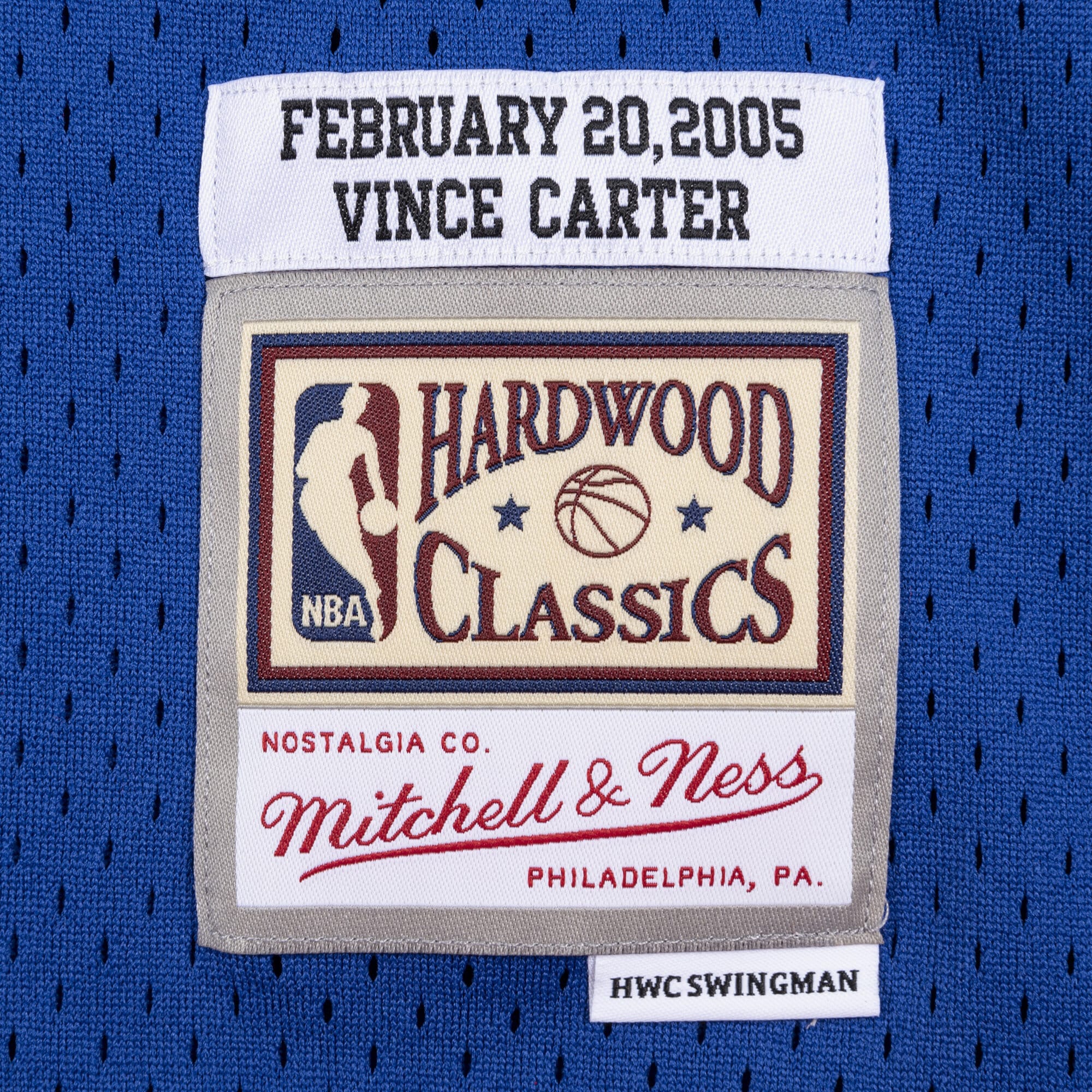 Vince Carter New Jersey Nets 2005 All-Star East Swingman Jersey