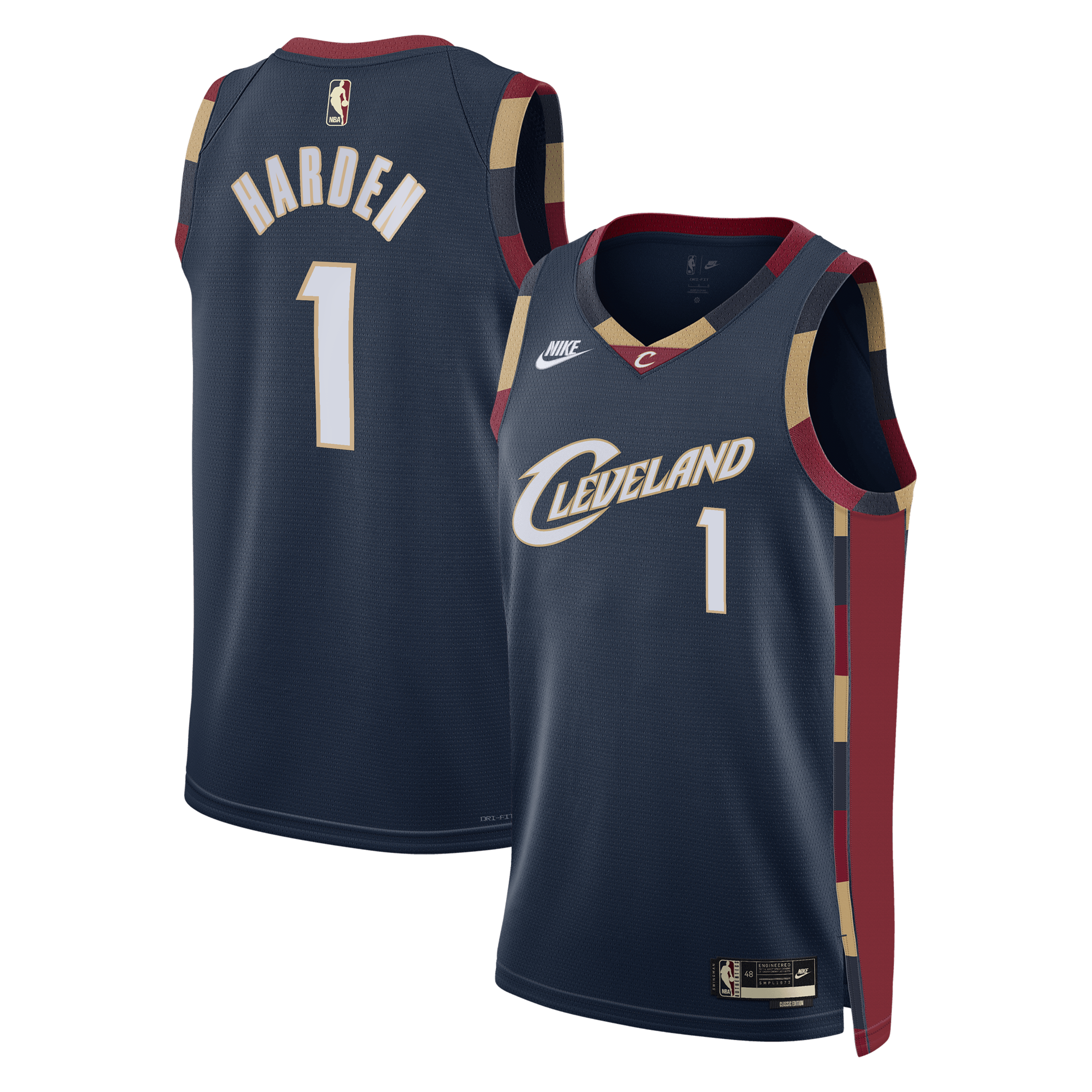 James Harden Cleveland Cavaliers Classic Edition Swingman Jersey - Navy - Unisex