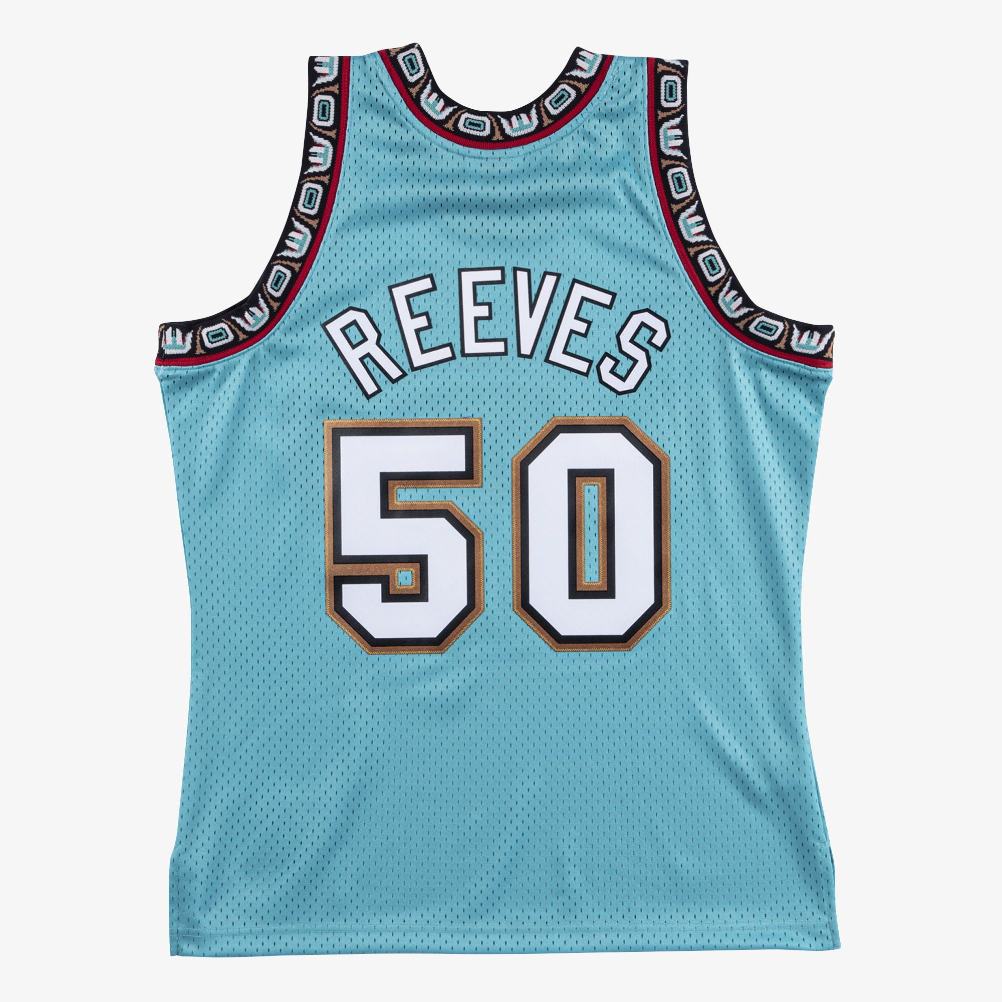 Bryant Reeves Vancouver Grizzlies 1995 Authentic Swingman Jersey - Teal