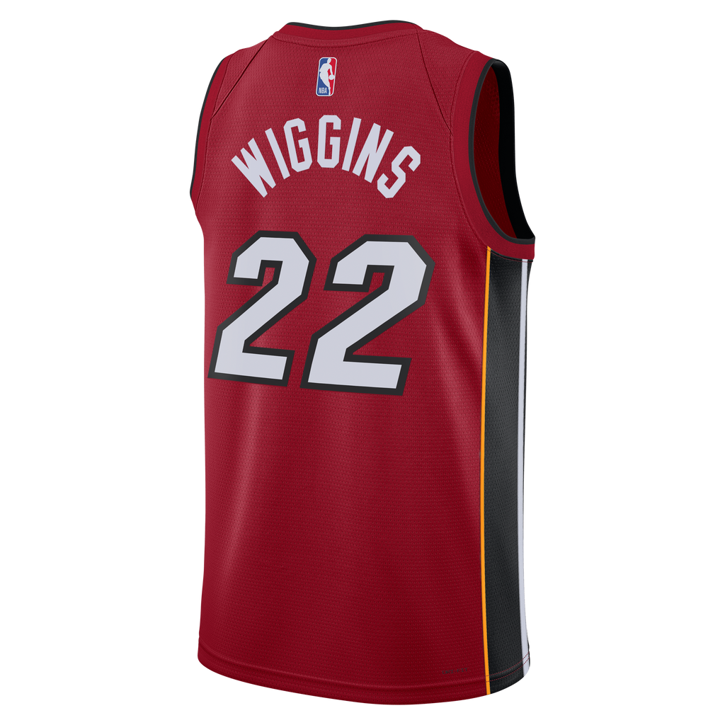 Andrew Wiggins Miami Heat Statement Edition Swingman Jersey - Red - Unisex