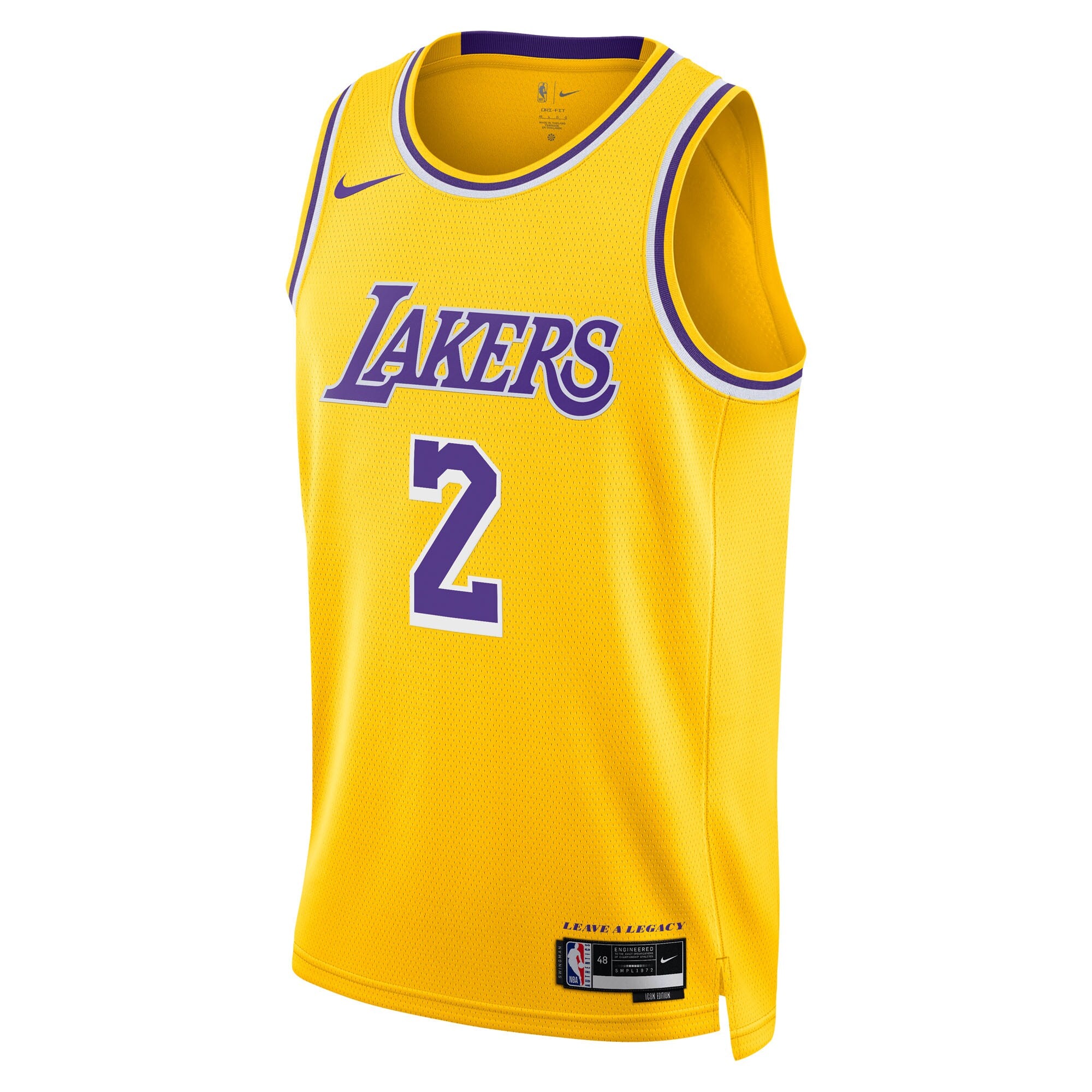 Jarred Vanderbilt Los Angeles Lakers Icon Edition Swingman Jersey - Gold - Youth