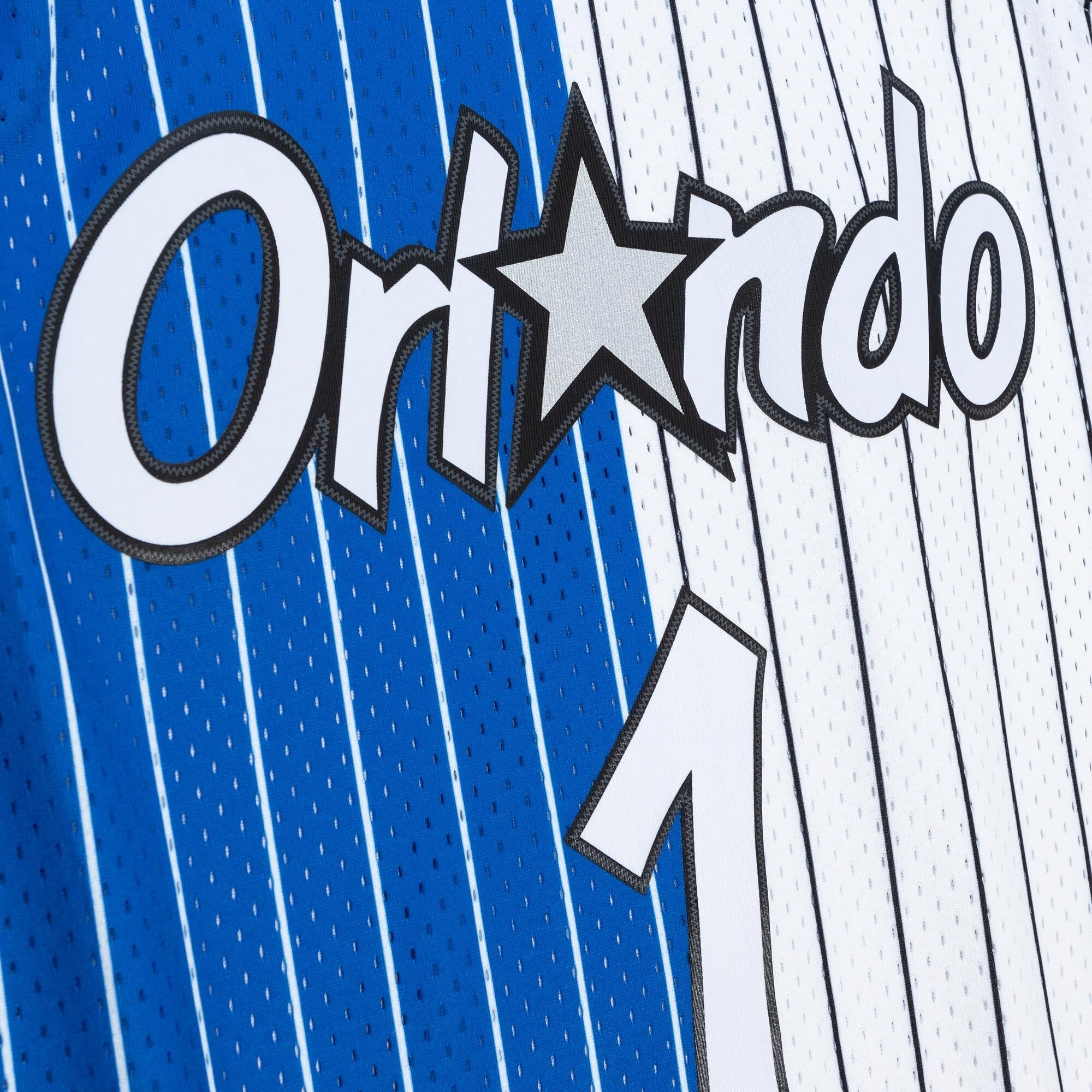 Anfernee Hardaway Orlando Magic 1994 Split Swingman Jersey - Blue/White