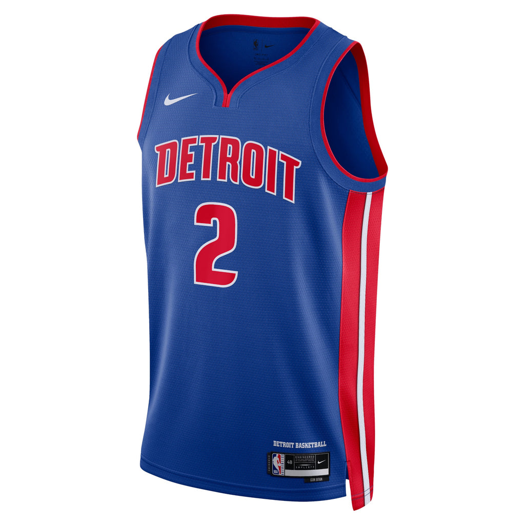 Cade Cunningham Detroit Pistons Icon Edition Swingman Jersey - Blue - Unisex