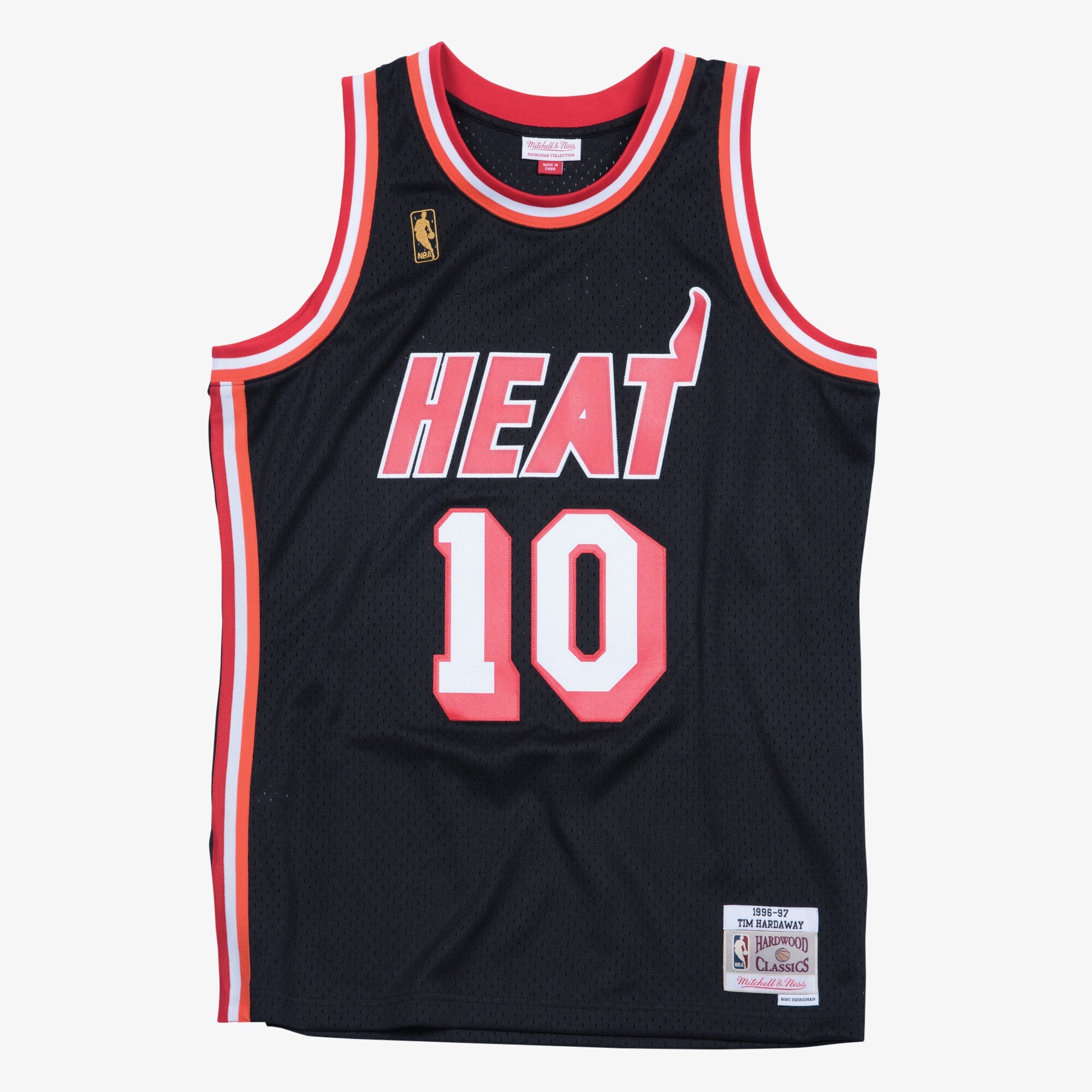 Tim Hardaway Miami Heat 1996-97 Swingman Jersey