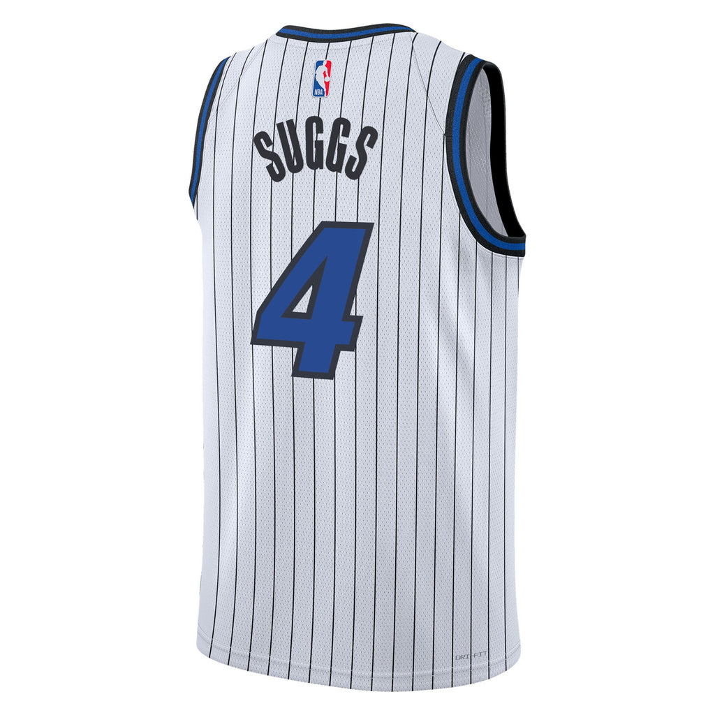 Jalen Suggs Orlando Magic Association Edition Replica Swingman Jersey - White - Unisex