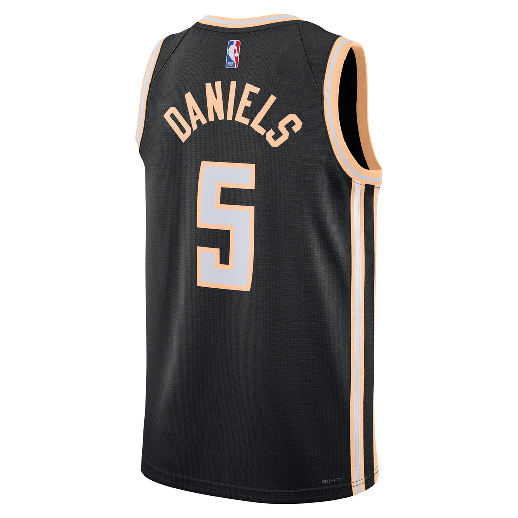 Dyson Daniels Atlanta Hawks 2025/26 City Edition Swingman Jersey - Black - Unisex