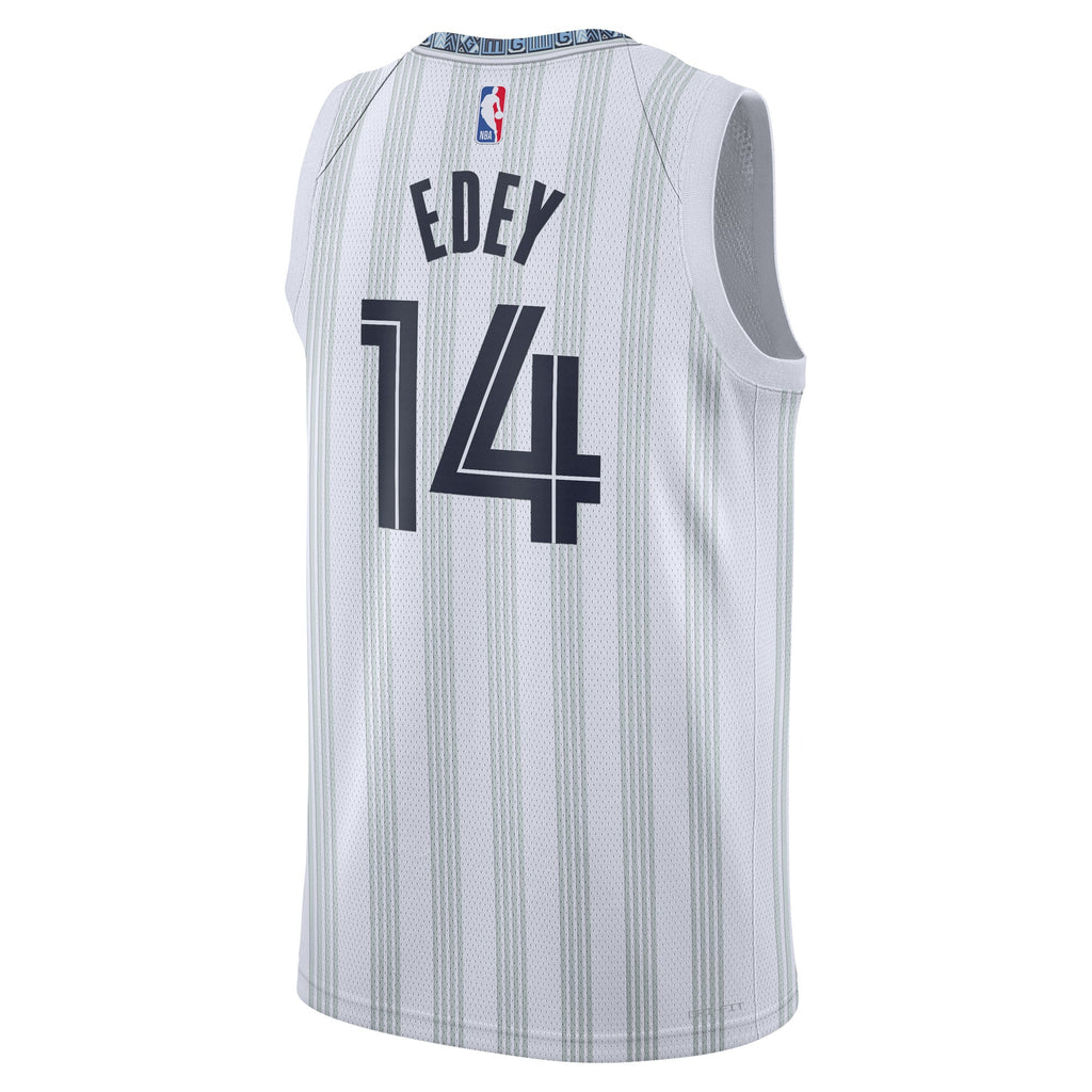 Zach Edey Memphis Grizzlies 2025/26 City Edition Swingman Jersey - Gray - Unisex