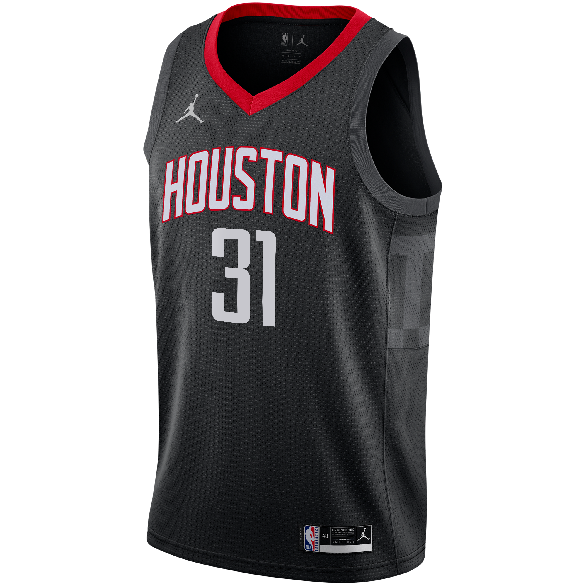 Bogdan Bogdanović Houston Rockets Statement Edition Swingman Jersey - Black - Youth