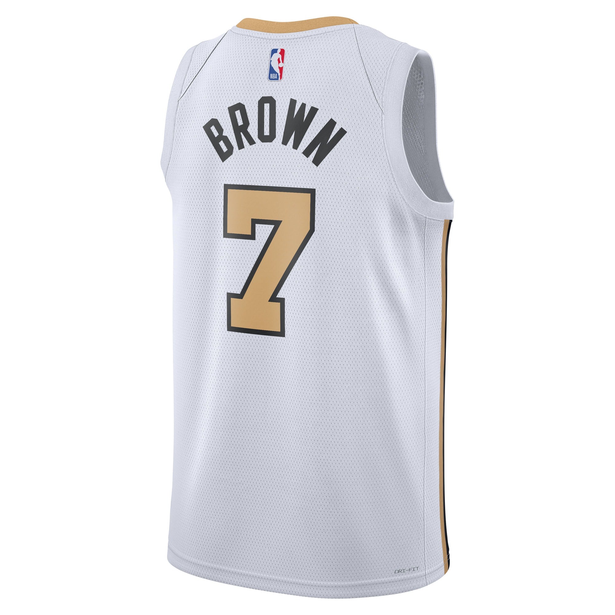 Jaylen Brown Boston Celtics 2025/26 City Edition Swingman Jersey - White - Unisex
