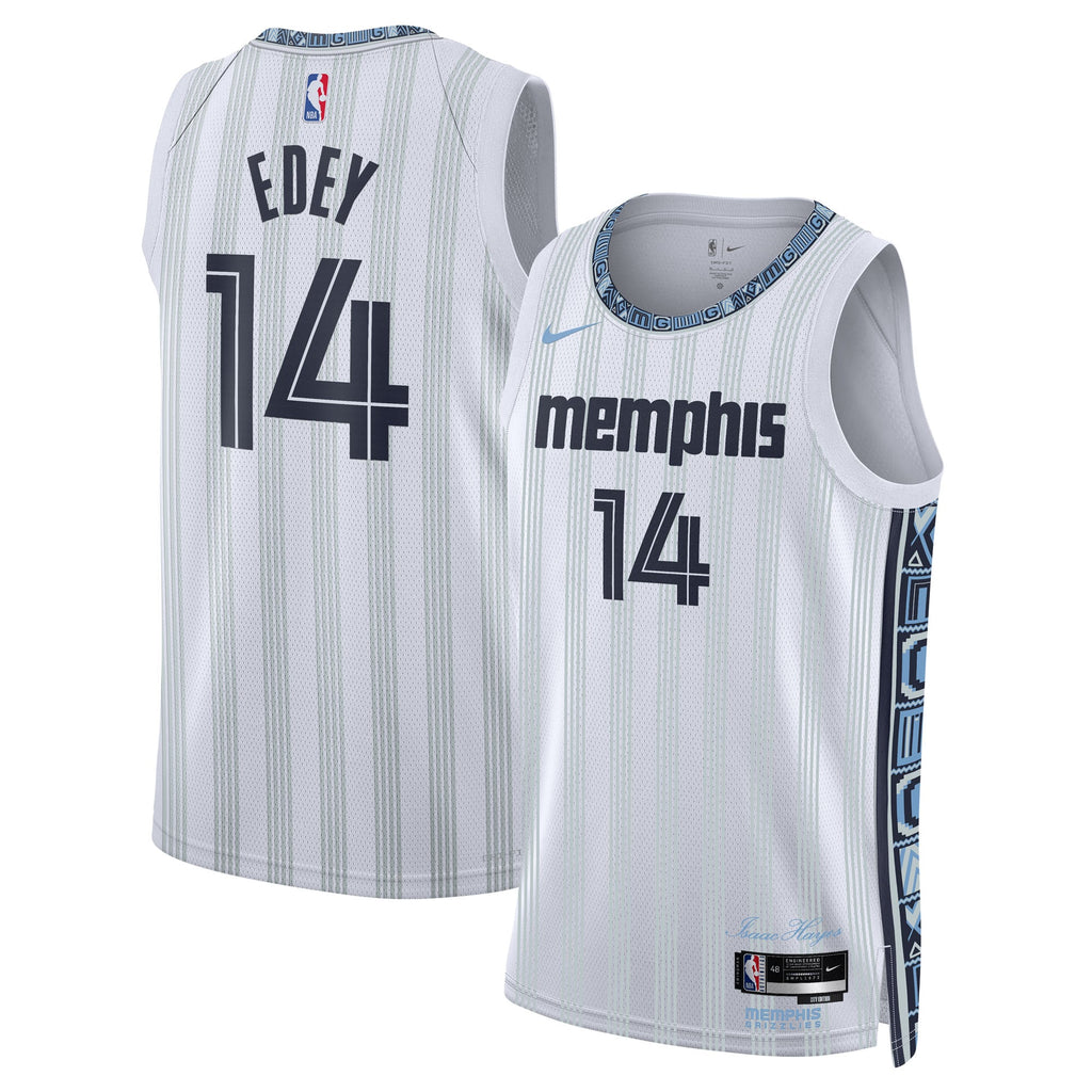 Zach Edey Memphis Grizzlies 2025/26 City Edition Swingman Jersey - Gray - Unisex