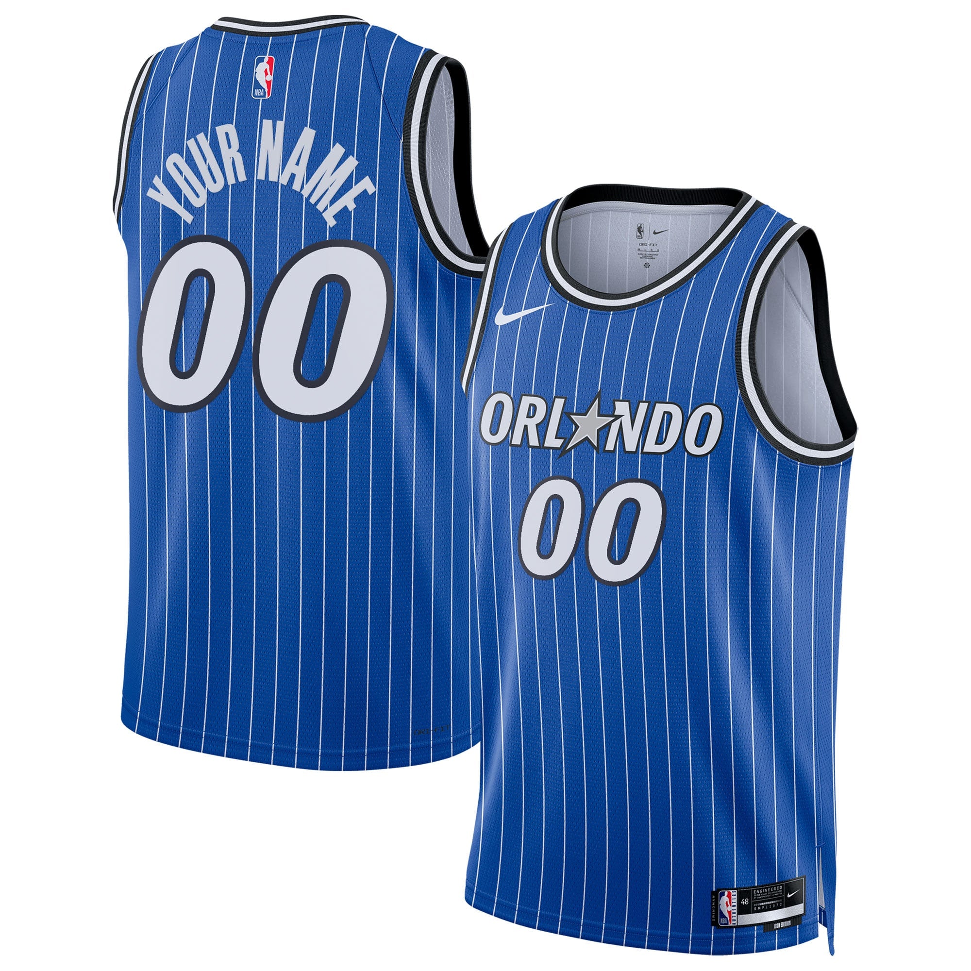 Orlando Magic Replica Swingman Icon Jersey - Unisex