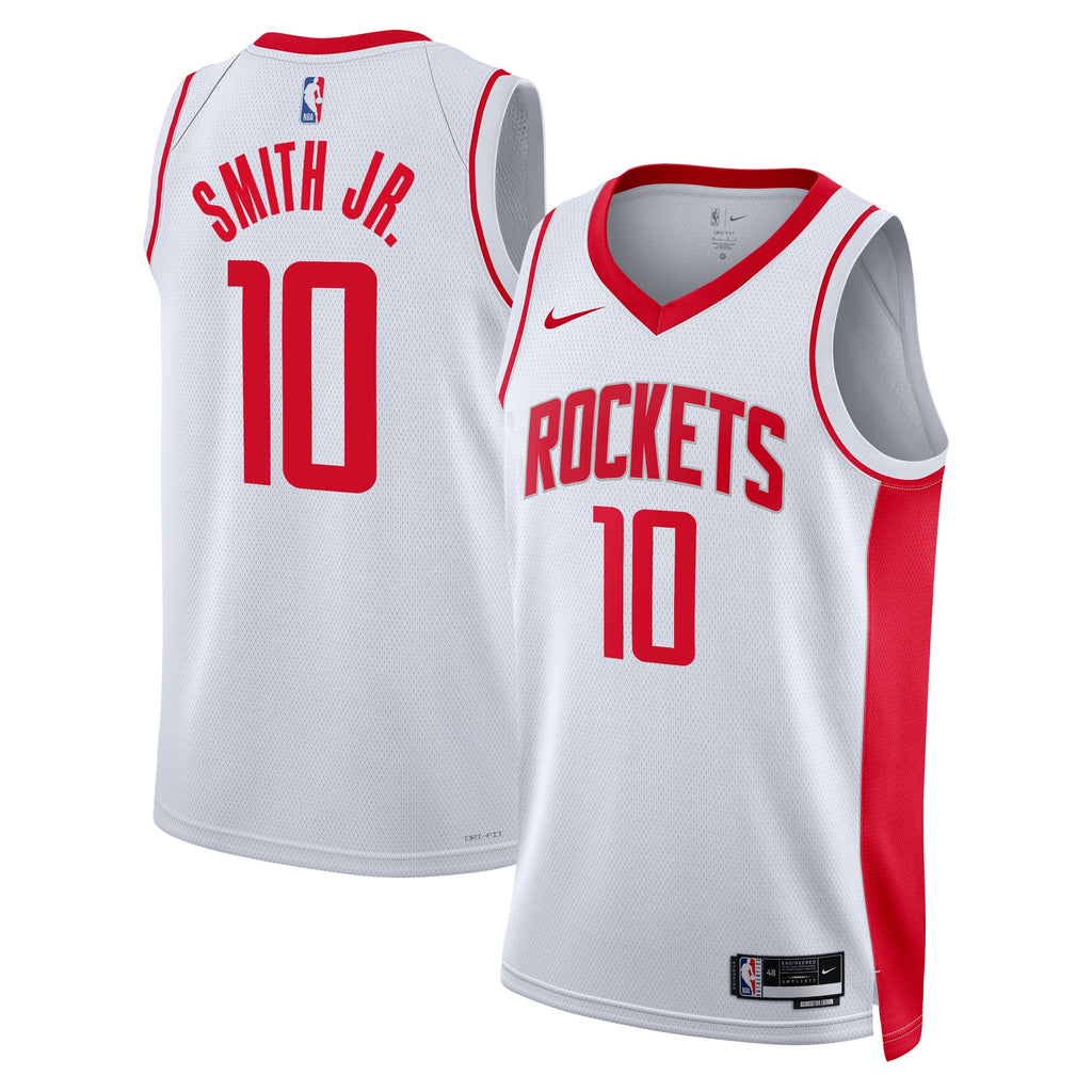 Jabari Smith Jr. Houston Rockets Association Edition Swingman Jersey - White - Unisex