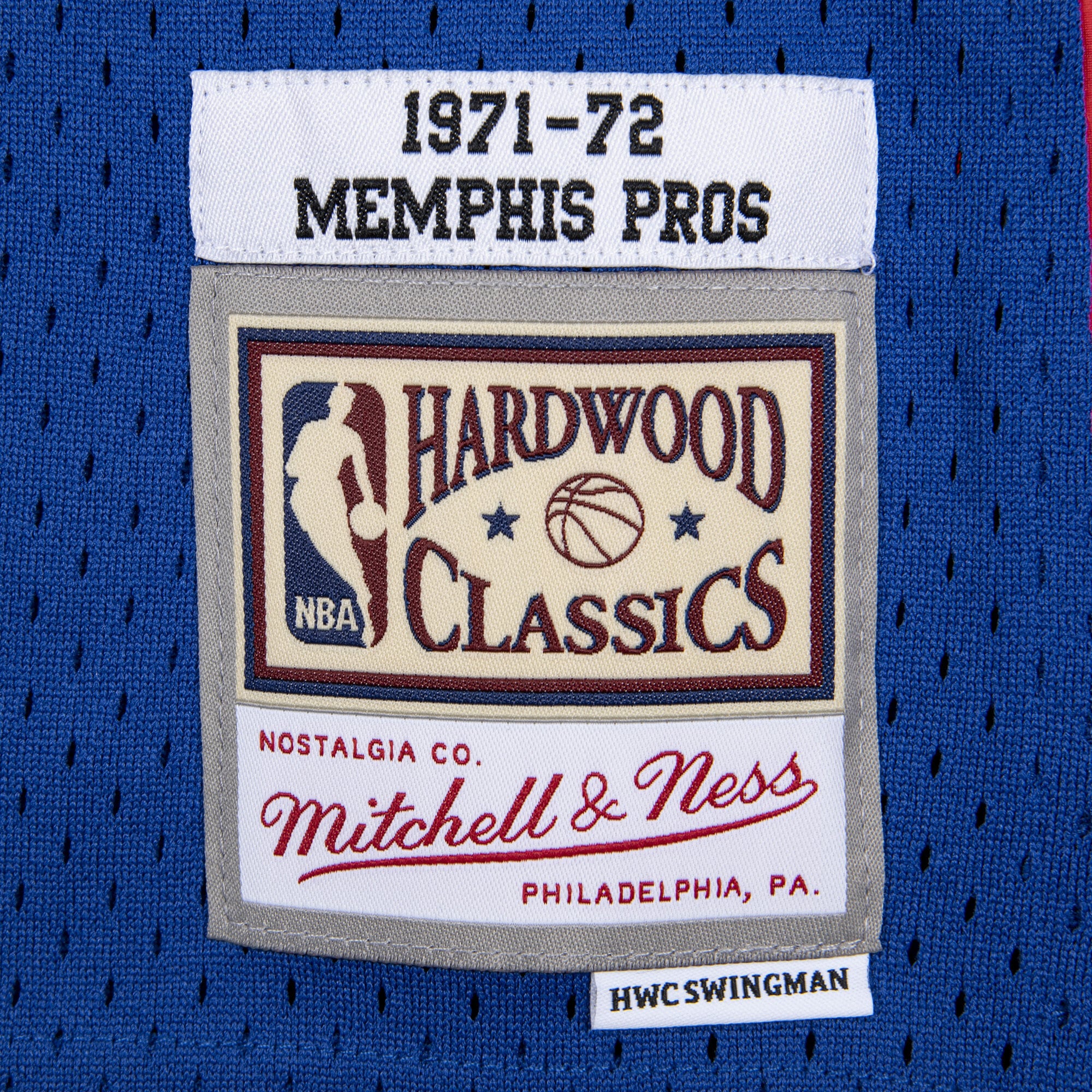 Memphis Pros 1971-72 Swingman Jersey