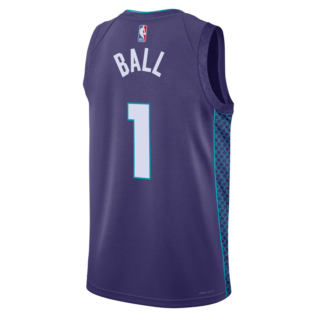 LaMelo Ball Charlotte Hornets Statement Edition Swingman Jersey - Purple - Unisex