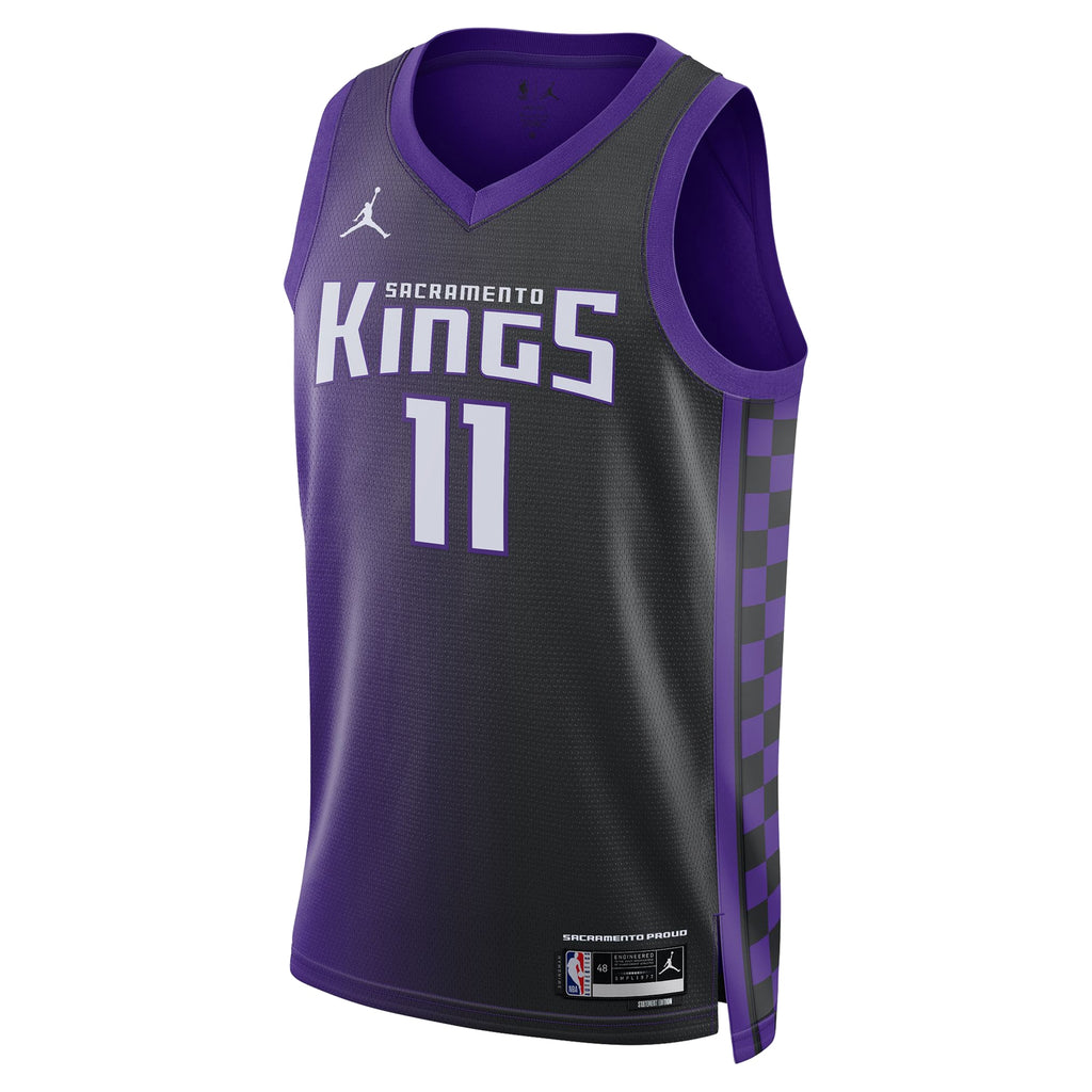 Domantas Sabonis Sacramento Kings Statement Edition Swingman Jersey - Purple - Unisex