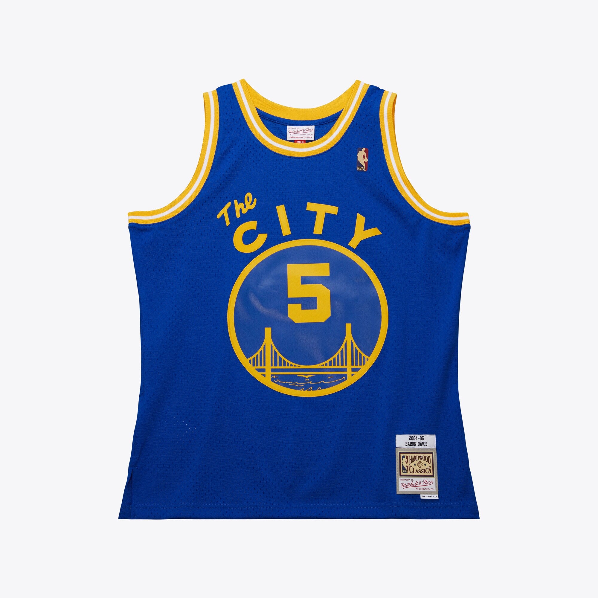 Baron Davis Golden State Warriors 2004 Swingman Jersey