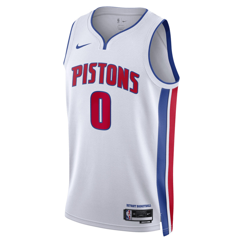 Jalen Duren Detroit Pistons Association Edition Swingman Jersey - White - Unisex