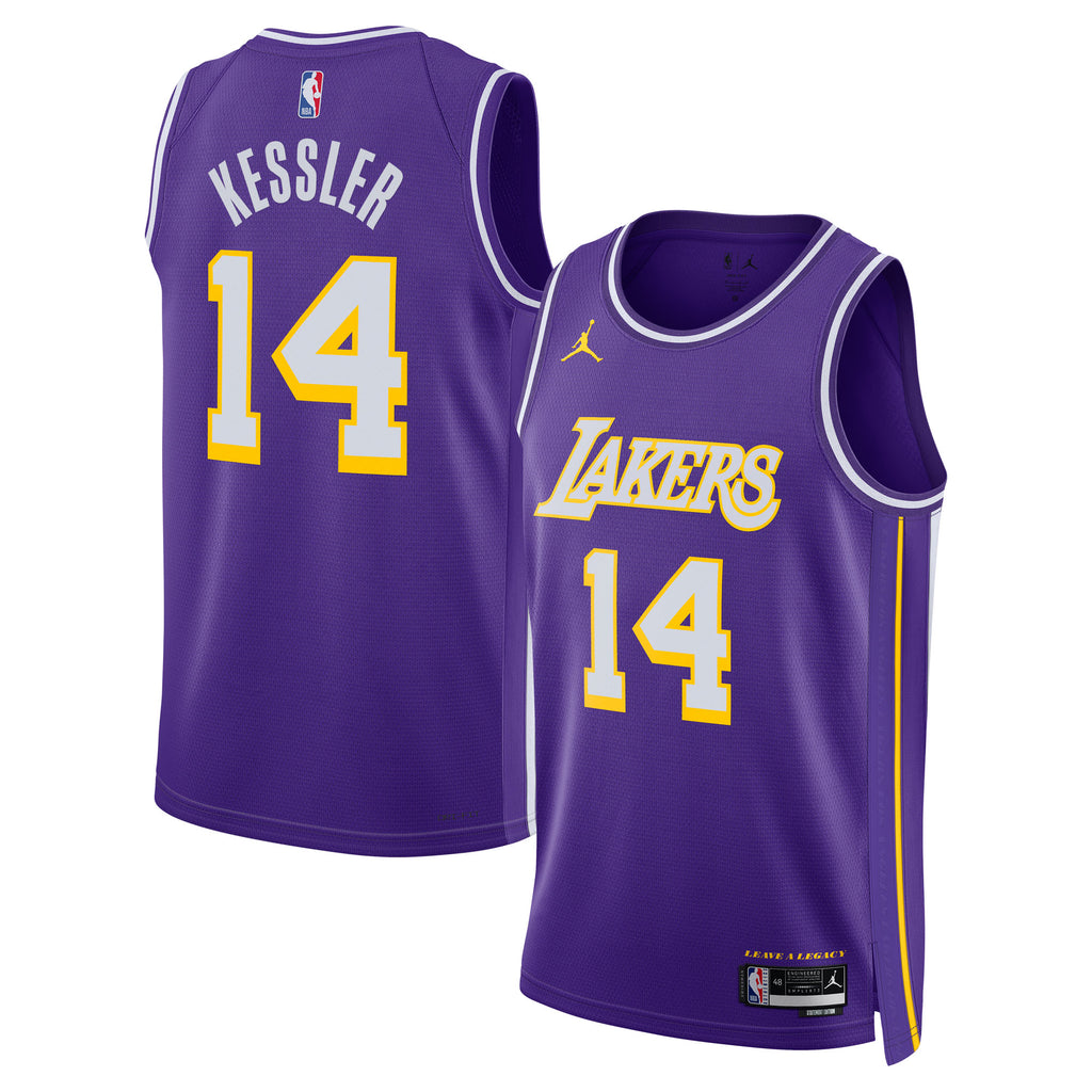 Walker Kessler Los Angeles Lakers Statement Edition Jersey - Purple - Unisex