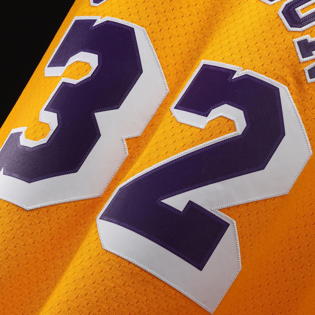 Magic Johnson Los Angeles Lakers 1984-85 Hardwood Classics Swingman Jersey - Mens