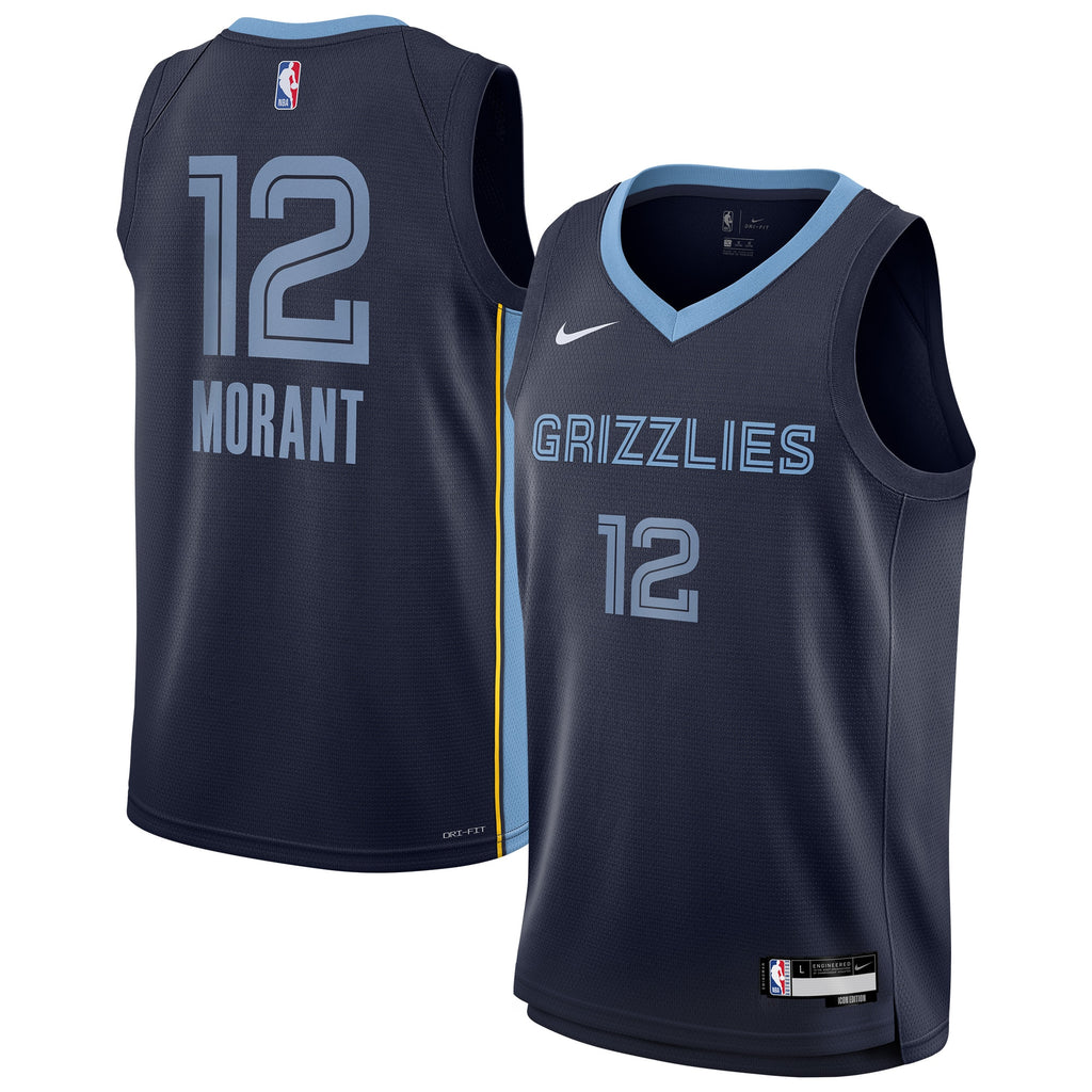 Ja Morant Memphis Grizzlies Swingman Icon Jersey - Youth