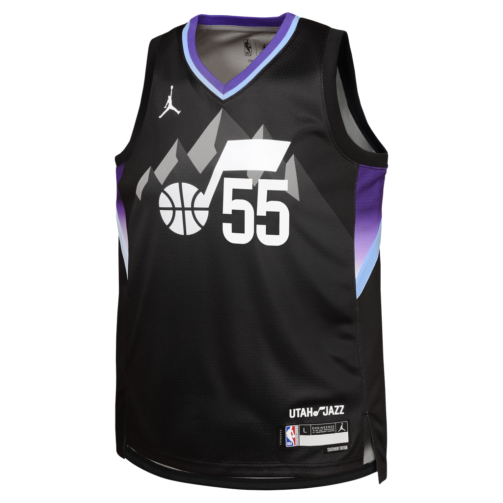 John Konchar Utah Jazz Statement Edition Swingman Jersey - Black - Youth