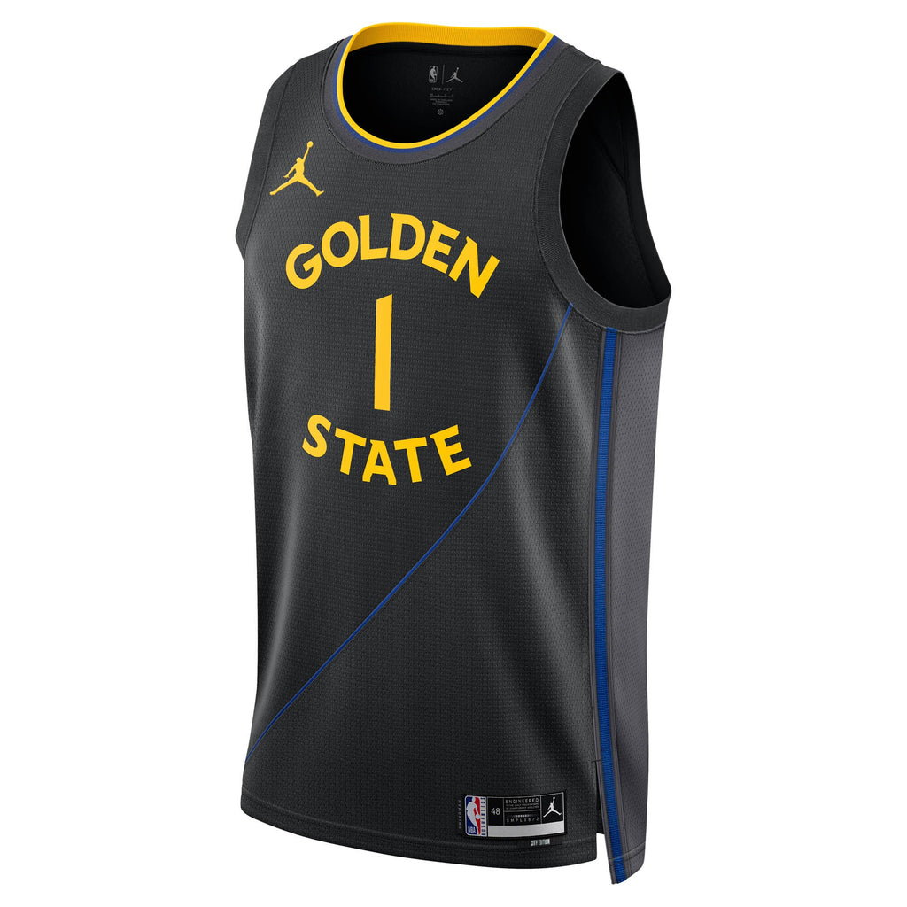 Jonathan Kuminga Golden State Warriors 2024/25 Statement Edition Swingman Jersey - Black - Unisex