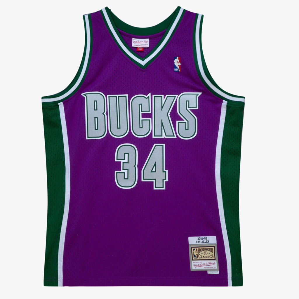 Ray Allen Milwaukee Bucks 2001-02 Swingman Jersey