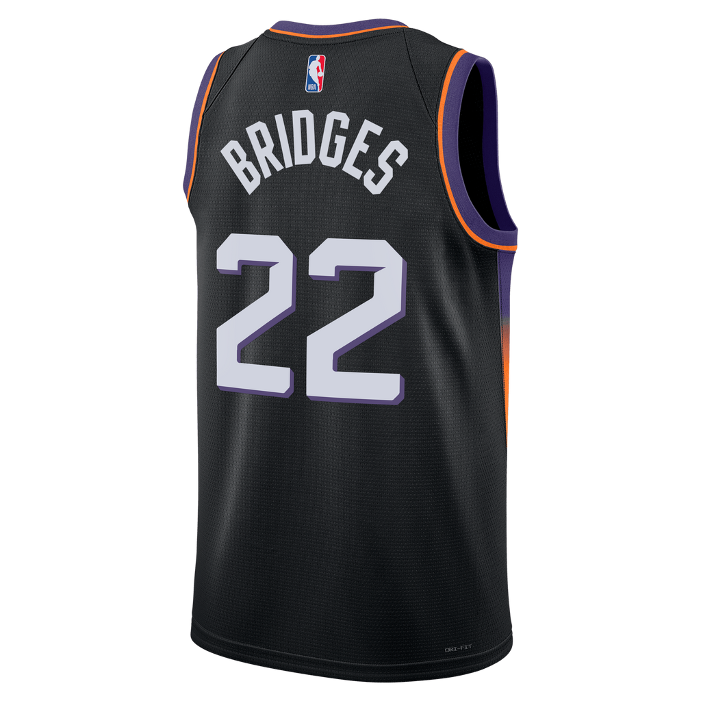 Miles Bridges Phoenix Suns Statement Edition Jersey - Black - Unisex