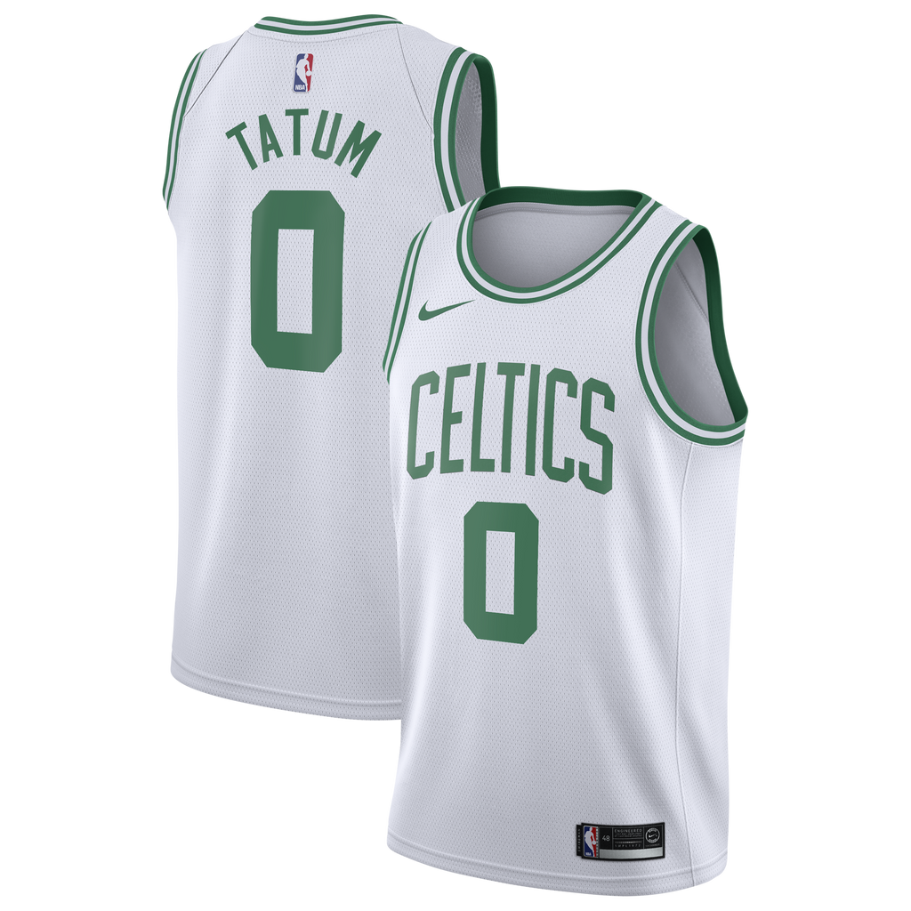 Jayson Tatum Boston Celtics Association Edition Swingman Jersey - White - Youth