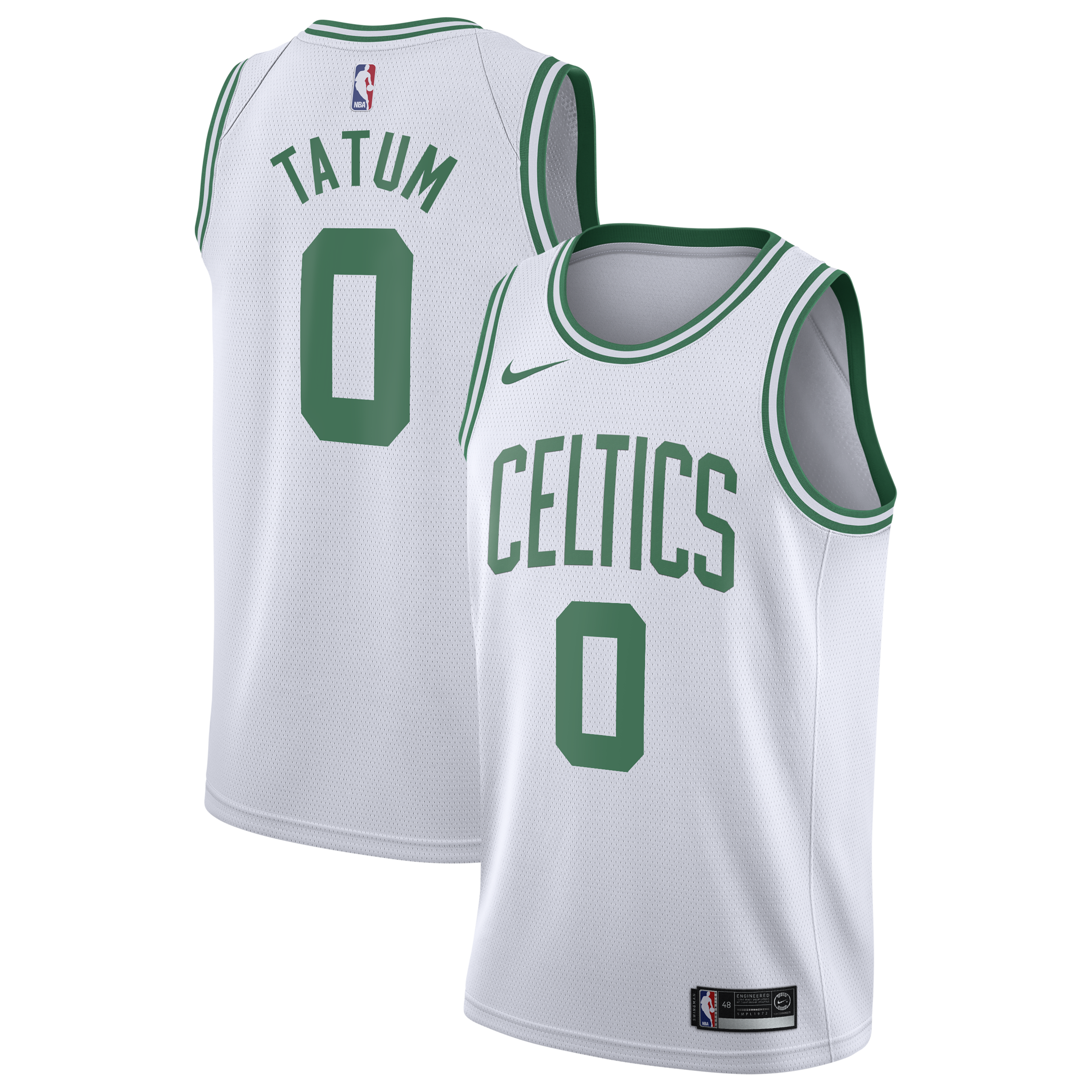 Jayson Tatum Boston Celtics Association Edition Swingman Jersey - White - Youth