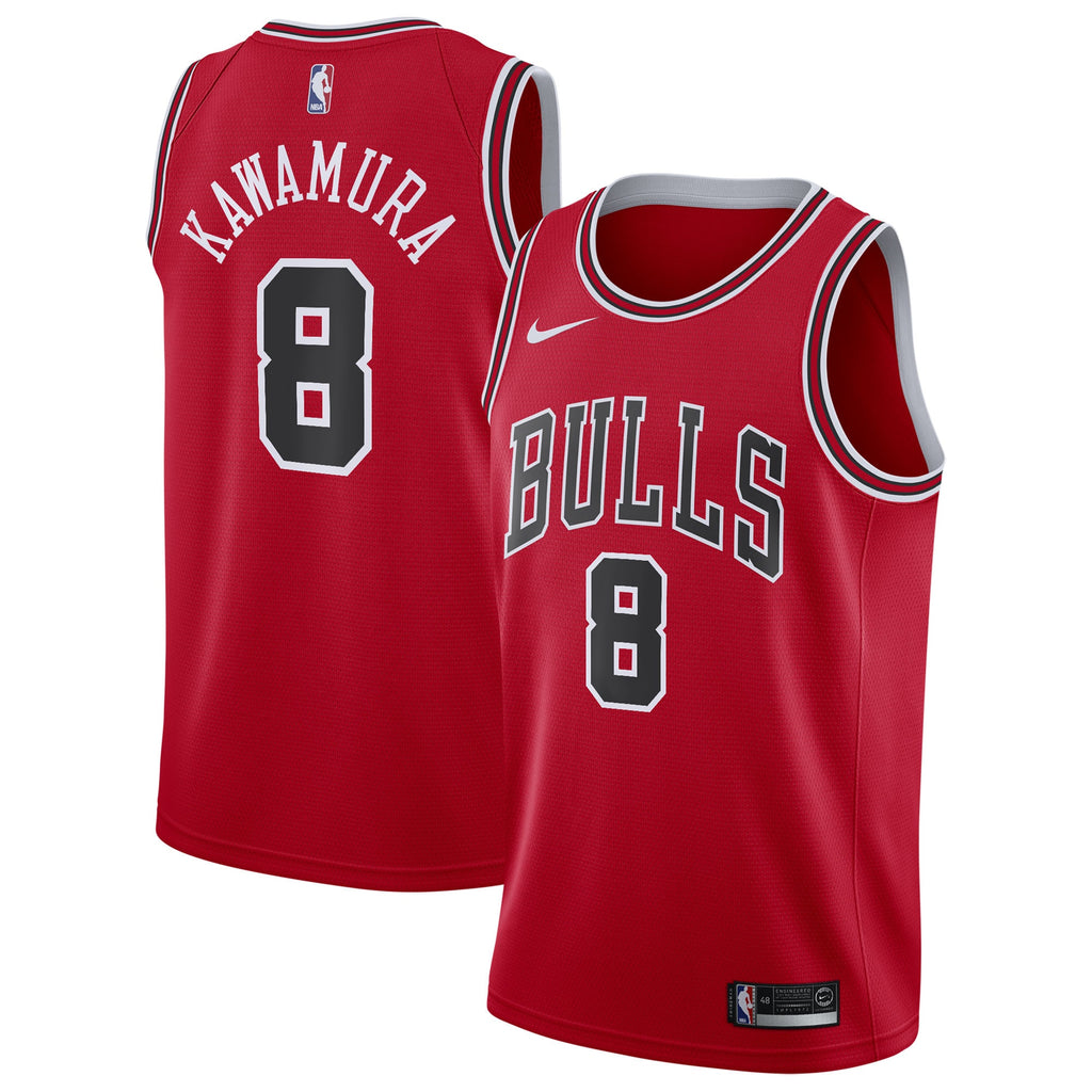 Yuki Kawamura Chicago Bulls Icon Edition Swingman Jersey - Red - Youth