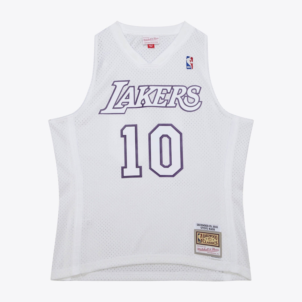 Steve Nash Los Angeles Lakers 2012 Day Authentic Jersey - White