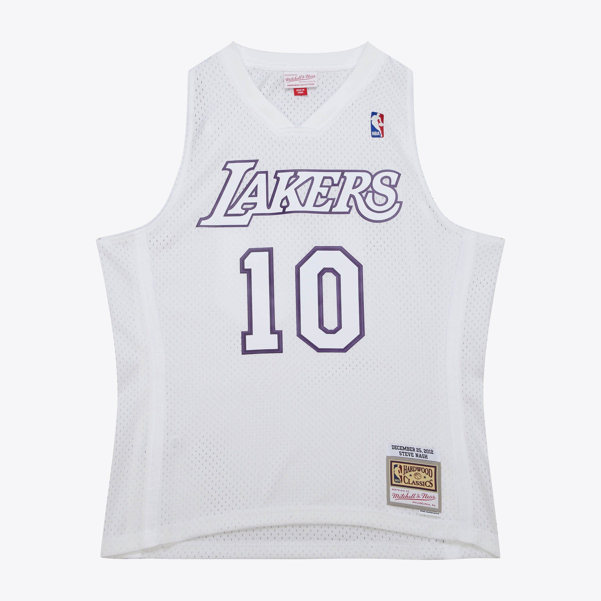 Steve Nash Los Angeles Lakers 2012 Day Authentic Jersey - White