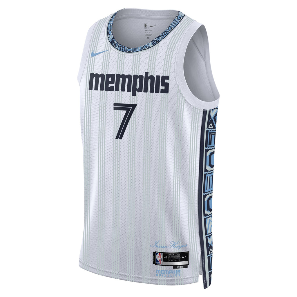 Santi Aldama Memphis Grizzlies 2025/26 City Edition Swingman Jersey - Gray - Unisex