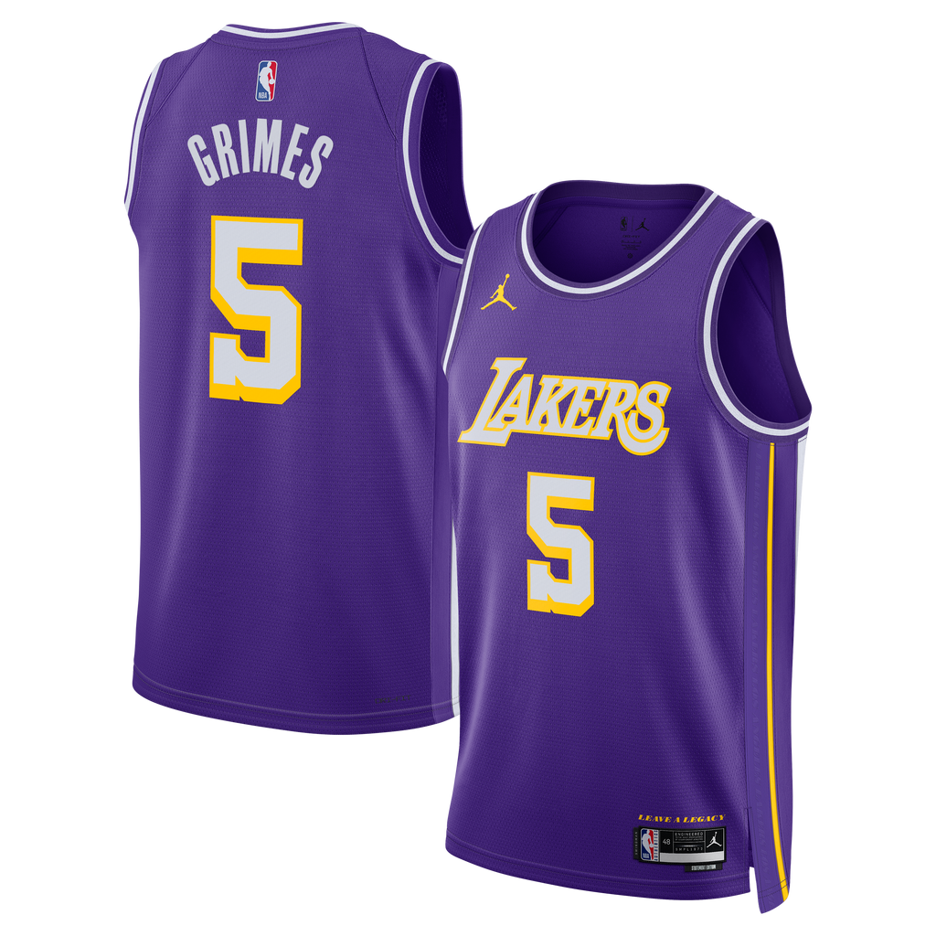 Quentin Grimes Los Angeles Lakers Statement Edition Jersey - Purple - Unisex