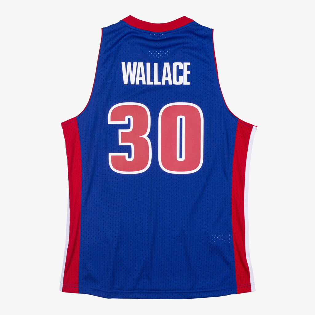 Rasheed Wallace Detroit Pistons 2003 Authentic Swingman Jersey - Royal Blue