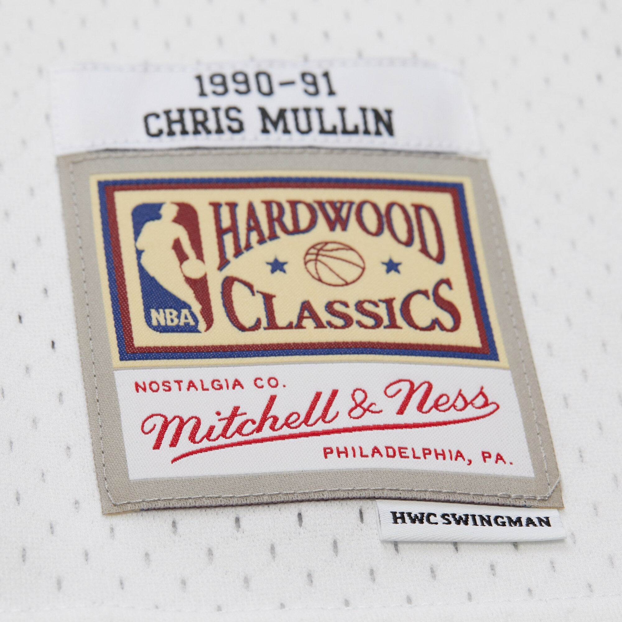 Chris Mullin Golden State Warriors 1990 Swingman Jersey