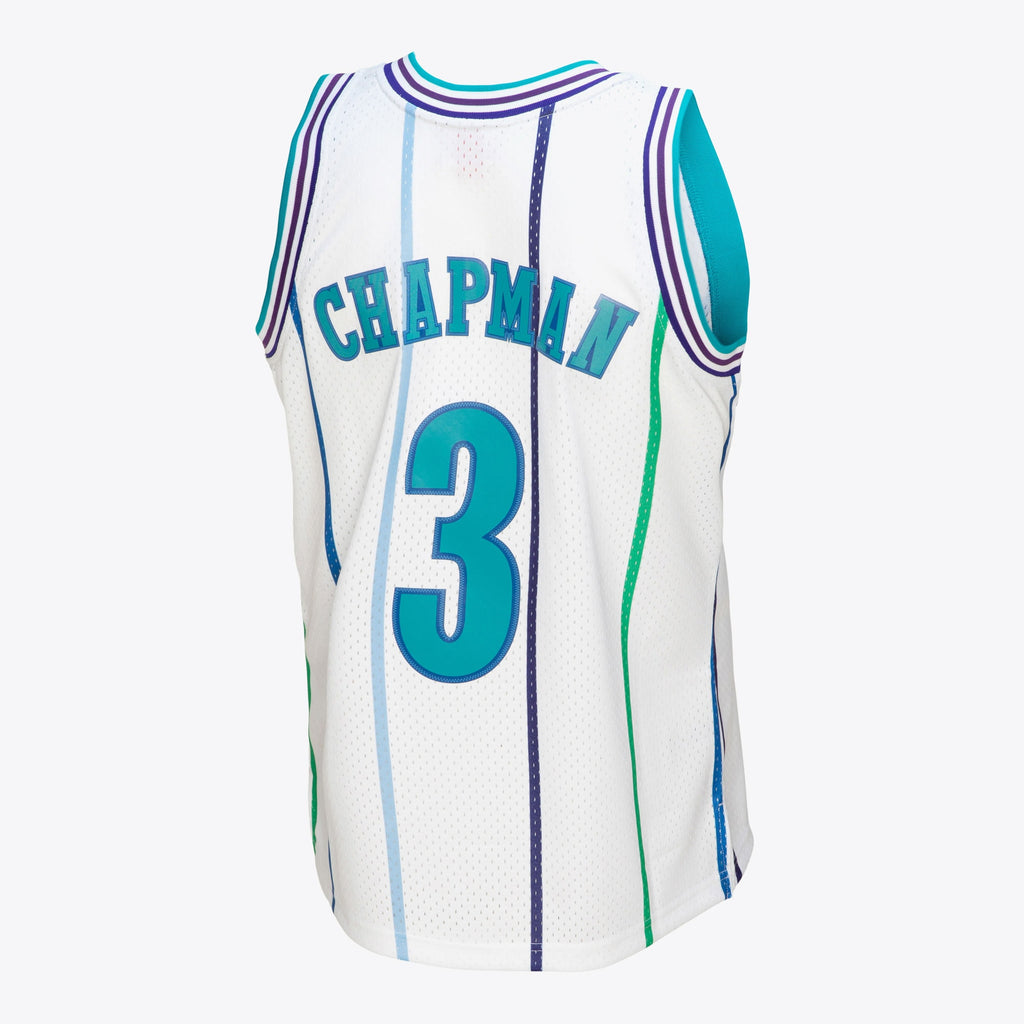 Rex Chapman Charlotte Hornets 1988 Authentic Jersey - White