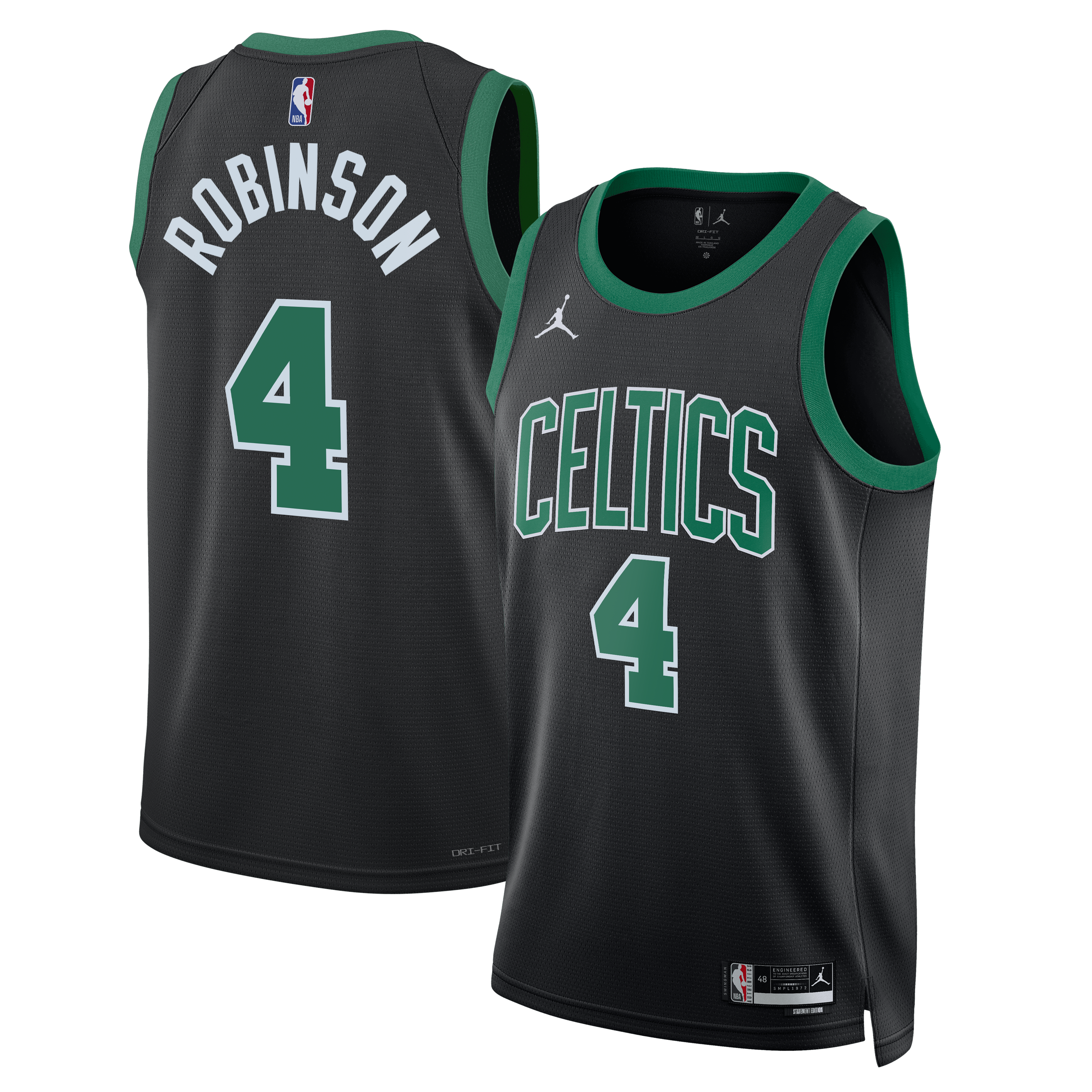 Mitchell Robinson Boston Celtics Statement Edition Swingman Jersey - Black - Unisex