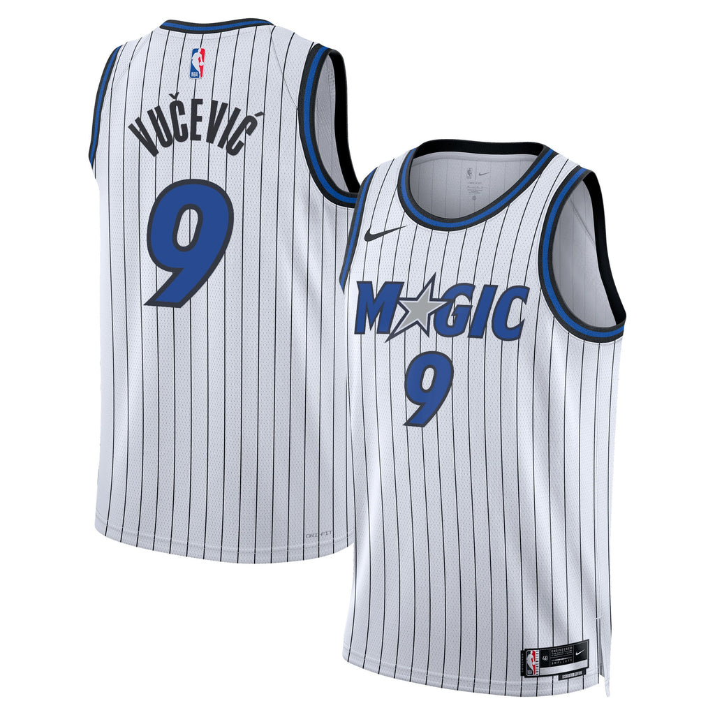Nikola Vučević Orlando Magic Association Edition Replica Swingman Jersey - White - Unisex