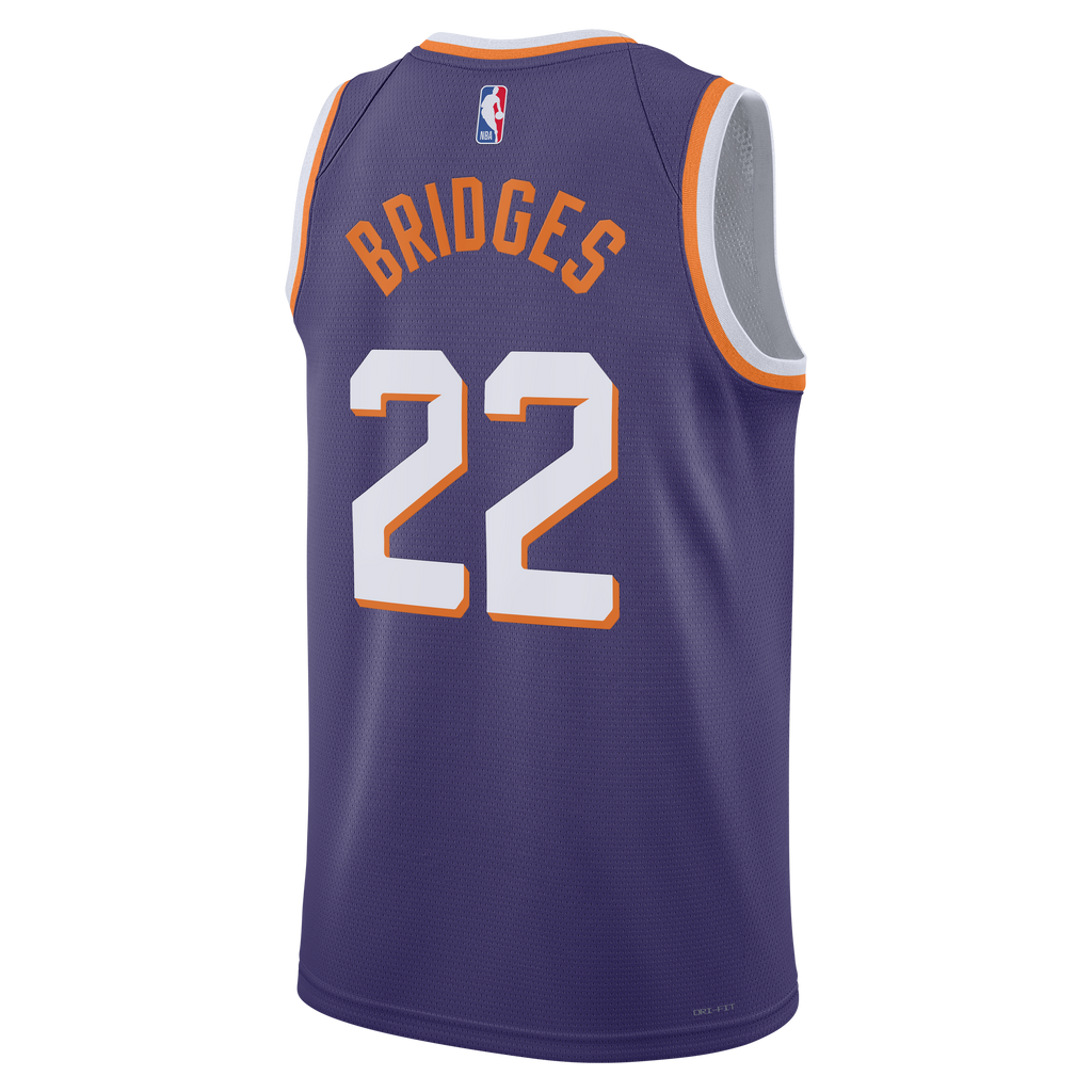 Miles Bridges Phoenix Suns Icon Edition Swingman Jersey - Purple - Unisex