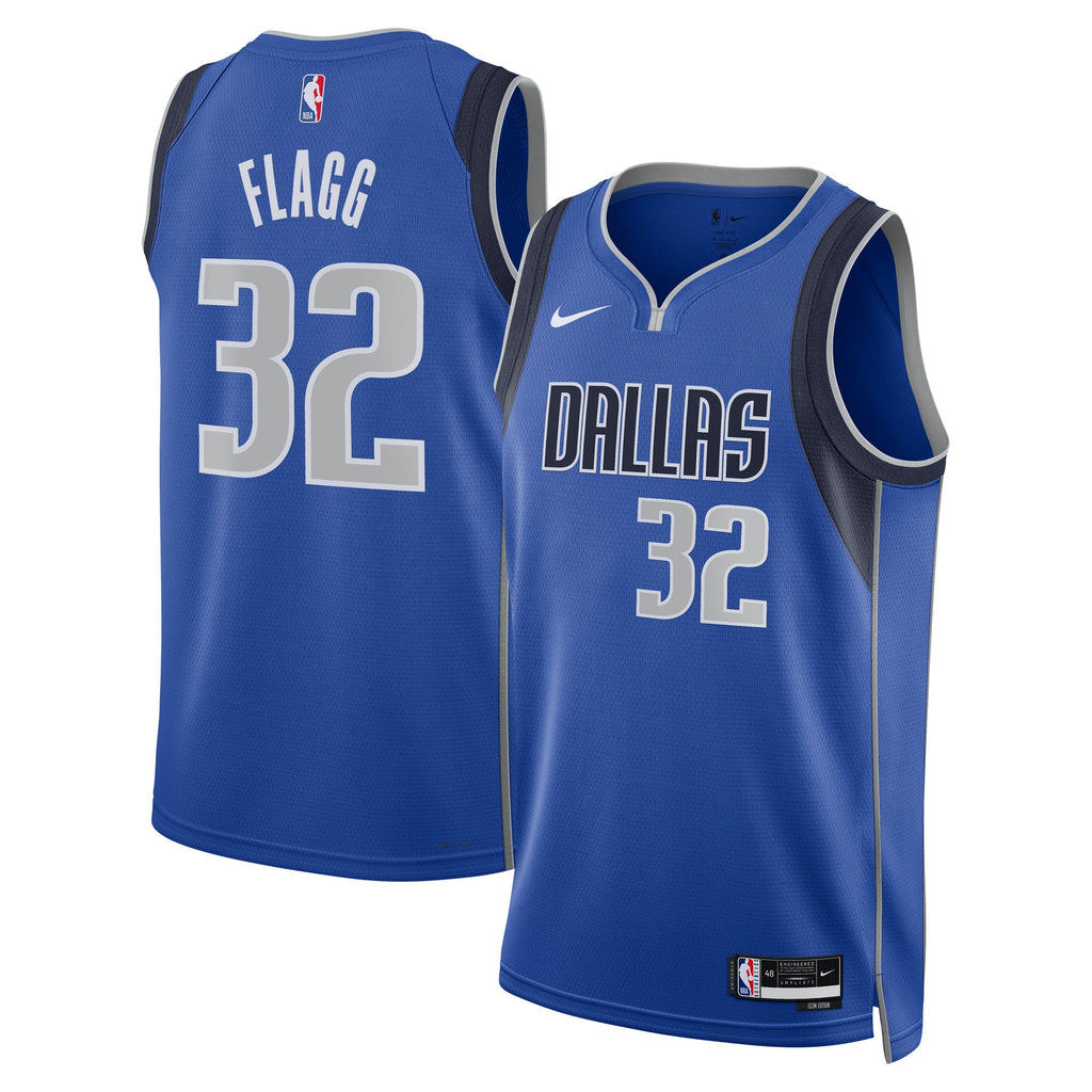 Cooper Flagg Dallas Mavericks 2025 Icon Edition Swingman Jersey - Blue - Unisex