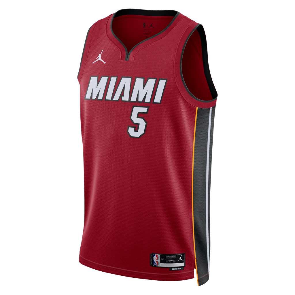 Nikola Jović Miami Heat Statement Edition Swingman Jersey - Red - Unisex