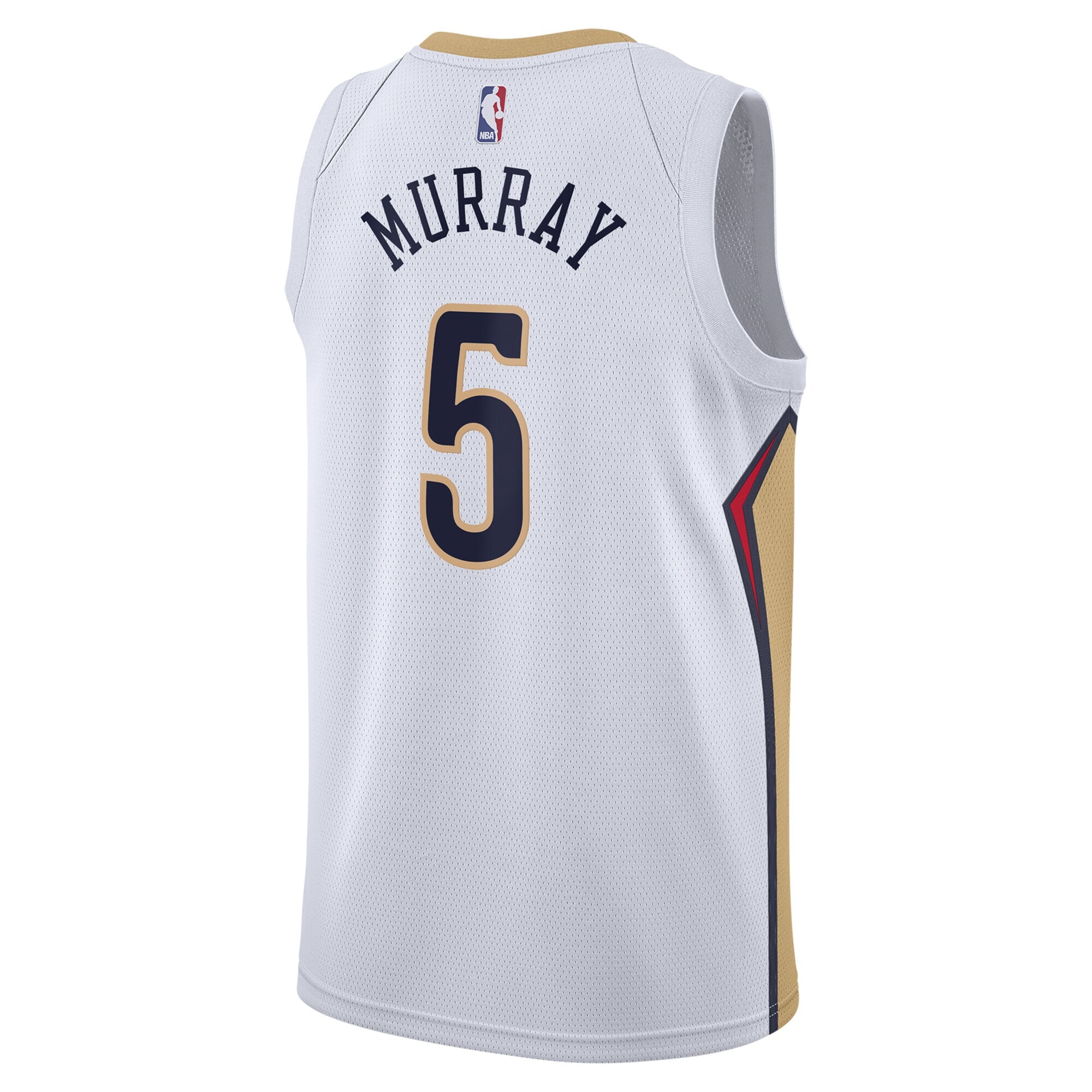 Dejounte Murray New Orleans Pelicans Association Edition Swingman Jersey - White - Unisex